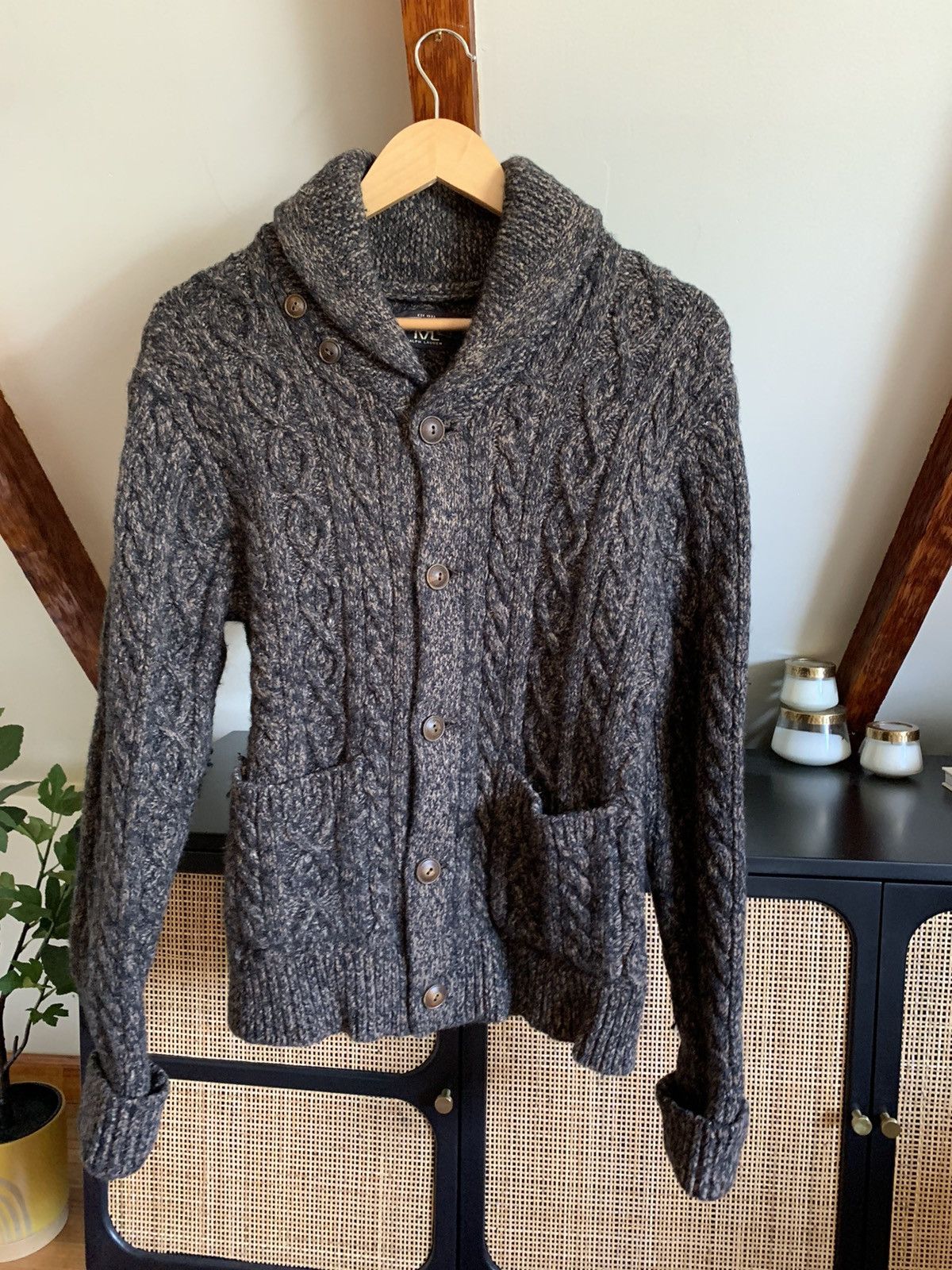 RRL Ralph Lauren Wool Cardigan | Grailed