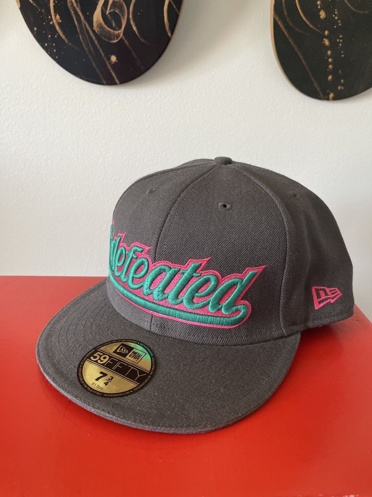 2000s Undefeated New Era Hat 7 3/4