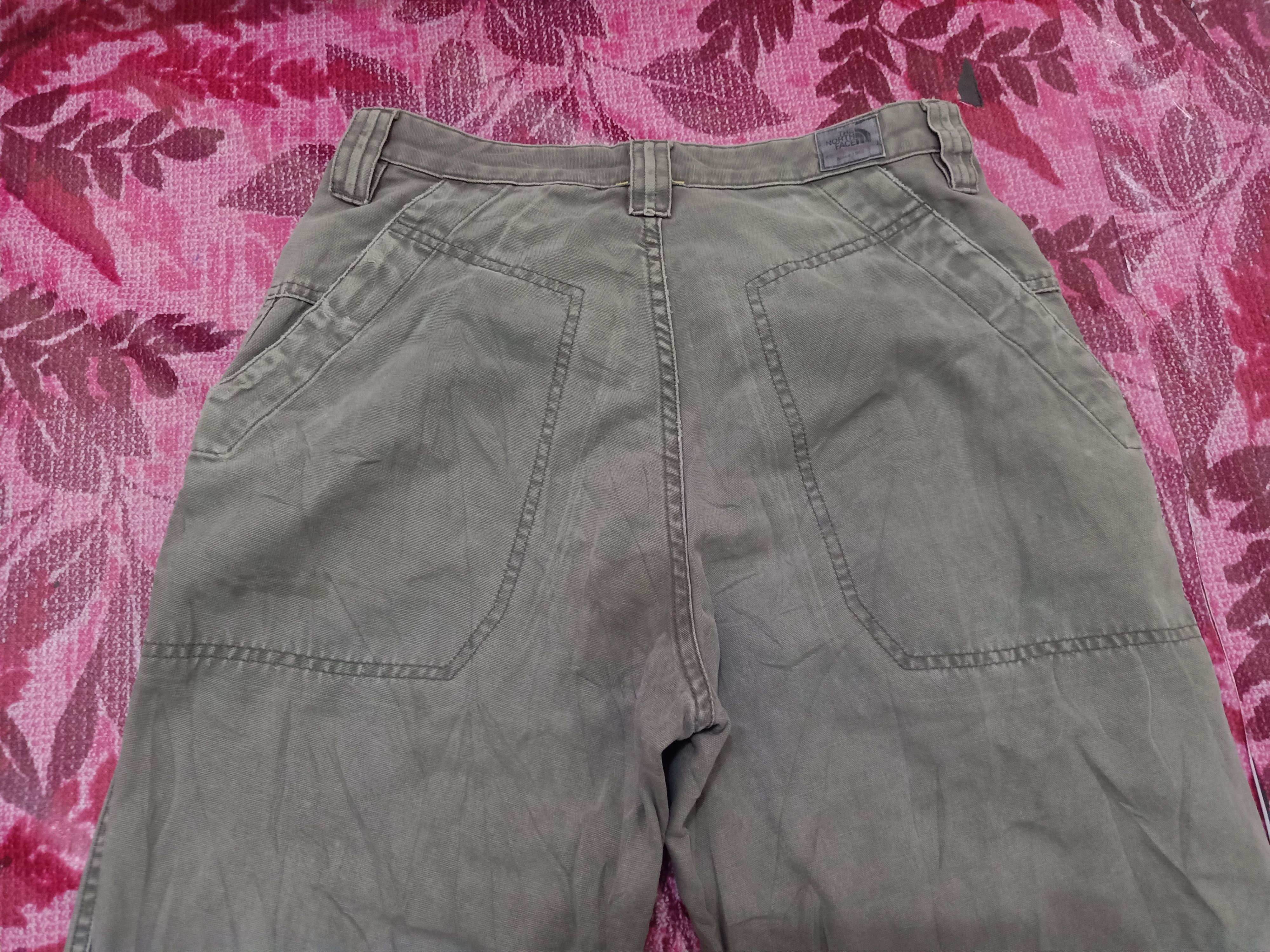 The North Face Vintage Thrashed The North Face Distressed Work Pants Size US 30 / EU 46 - 10 Thumbnail