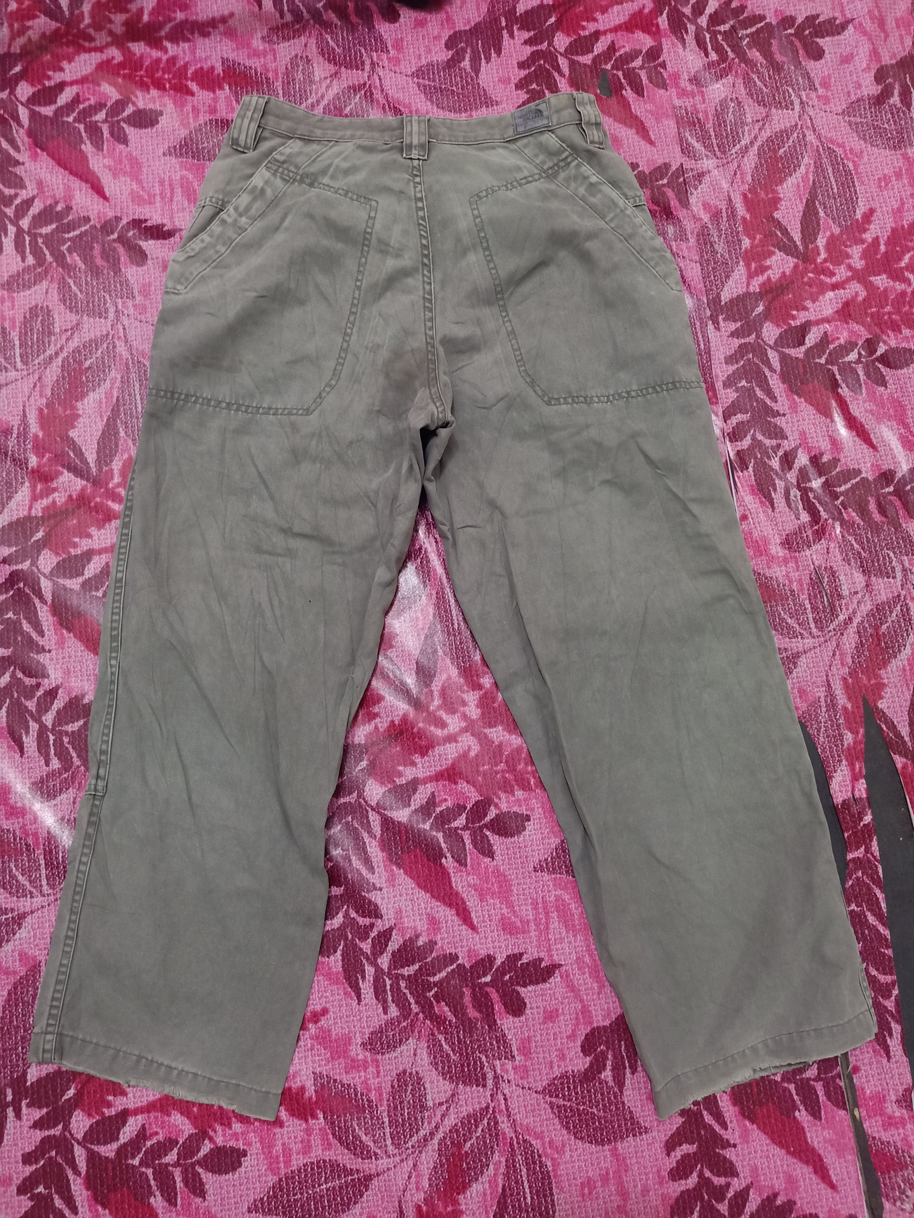 The North Face Vintage Thrashed The North Face Distressed Work Pants Size US 30 / EU 46 - 9 Thumbnail