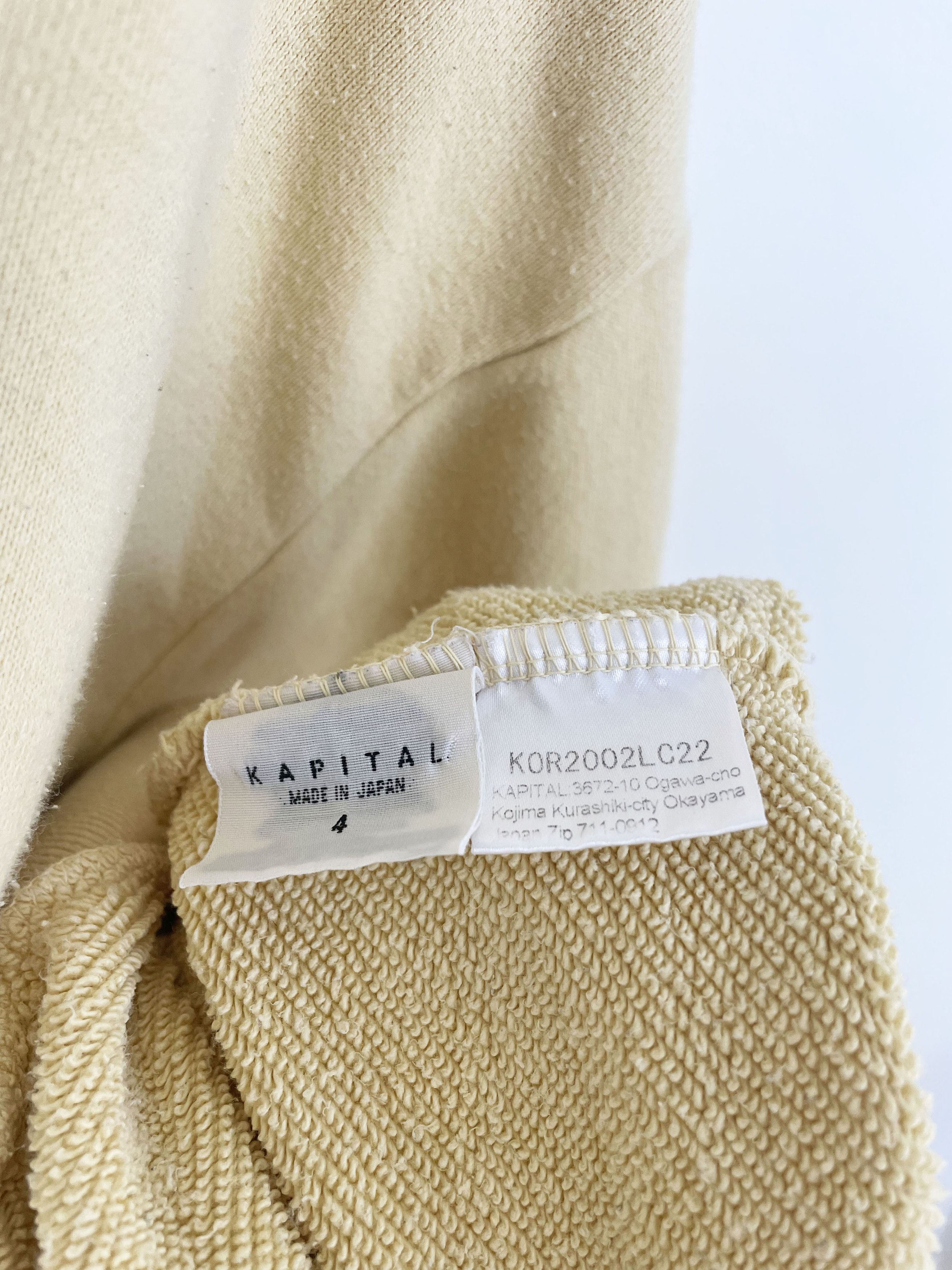 Kapital Battery Sweater Size US XL / EU 56 / 4 - 5 Thumbnail