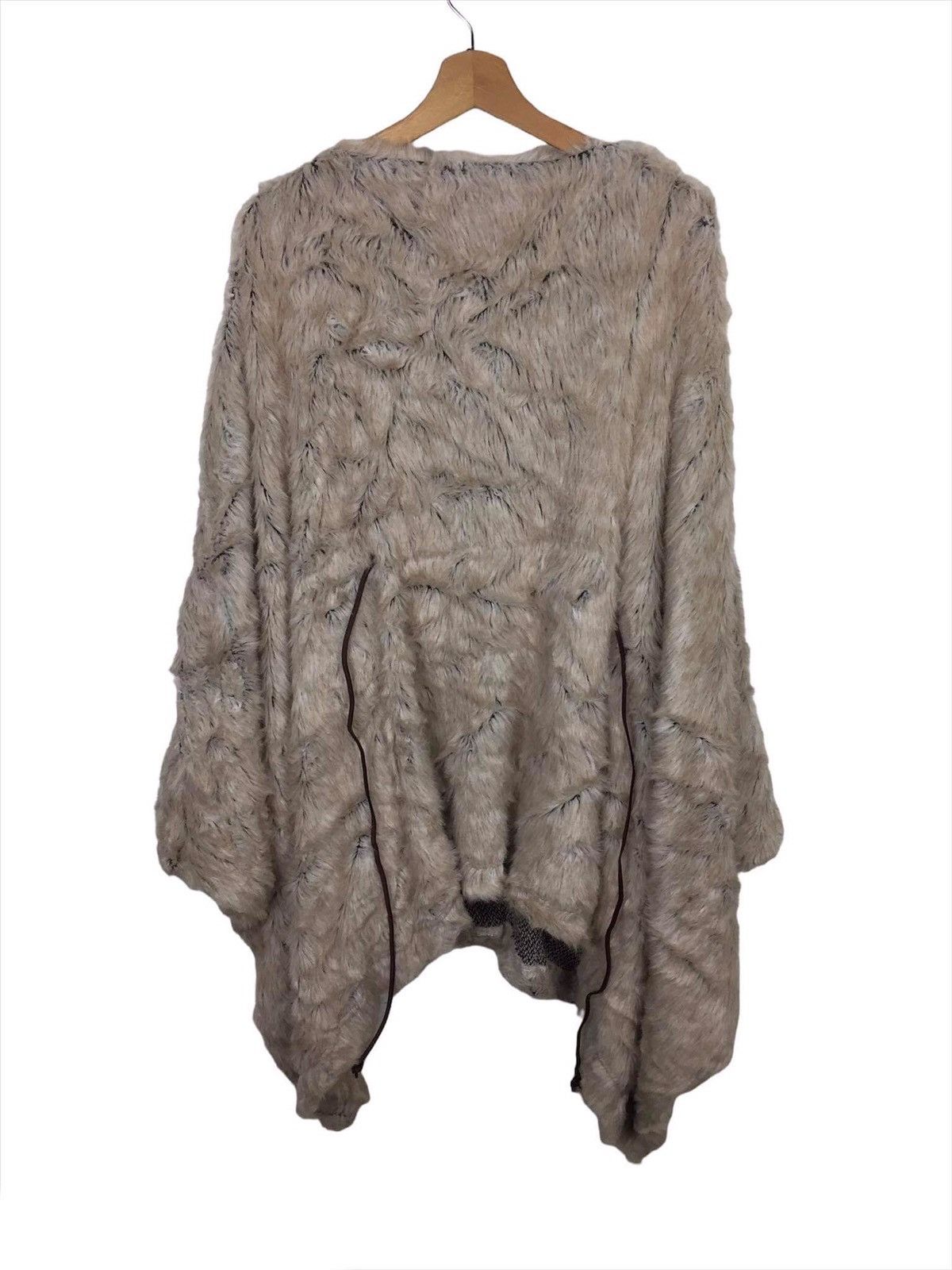 Facetasm FACETASM Acrylic Beige Poncho Size US XXL / EU 58 / 5 - 5 Thumbnail