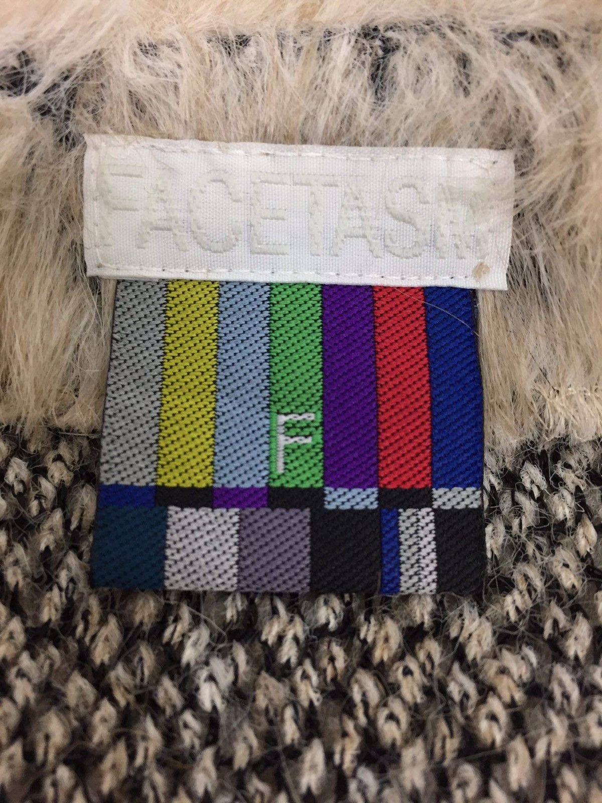 Facetasm FACETASM Acrylic Beige Poncho Size US XXL / EU 58 / 5 - 8 Thumbnail