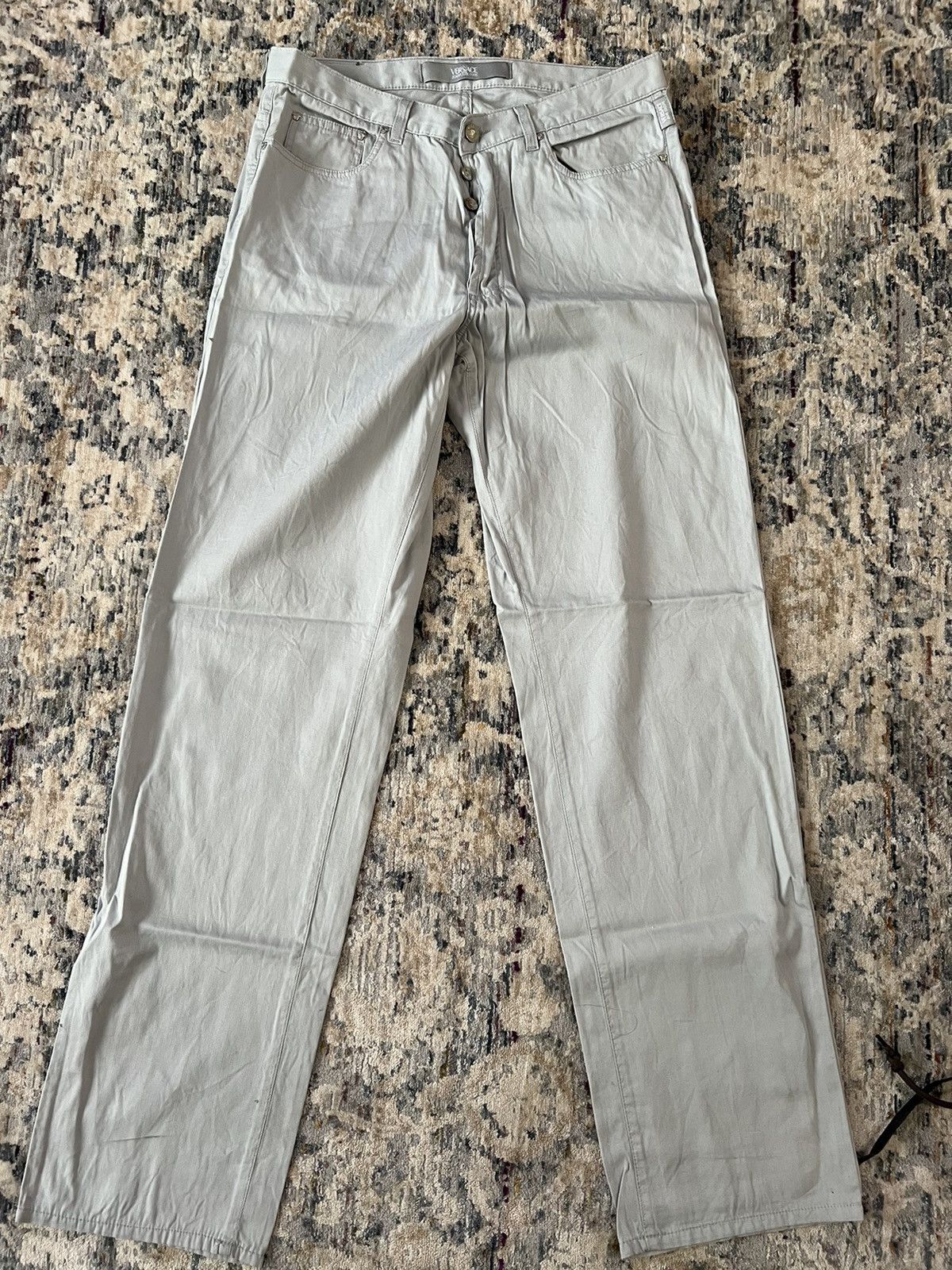 Versace Jeans Couture × Vintage Vintage Versace Jeans Couture Pants Sz 36 Size US 36 / EU 52 - 1 Thumbnail
