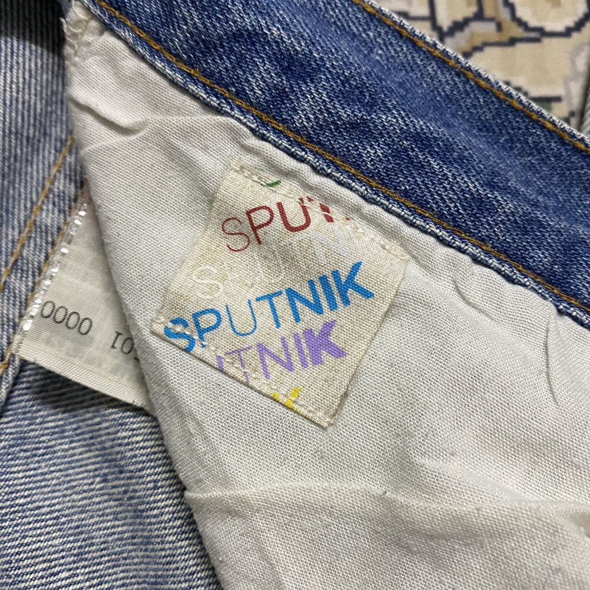 Levi's Vintage Levis 501 Sputnik Mudwash Jeans 32x29 Size US 32 / EU 48 - 15 Thumbnail