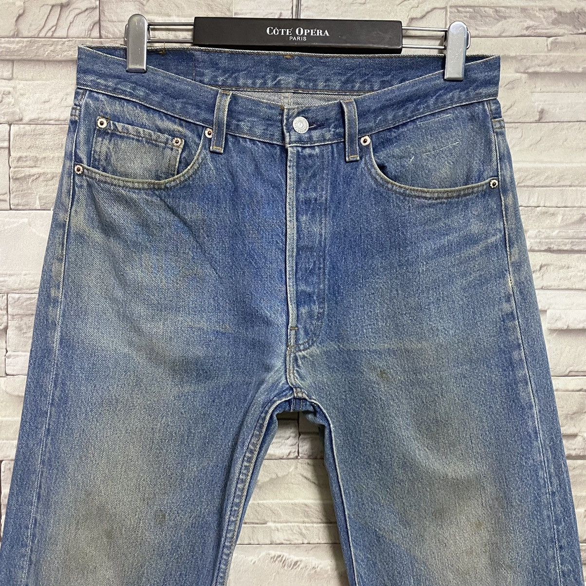 Levi's Vintage Levis 501 Sputnik Mudwash Jeans 32x29 Size US 32 / EU 48 - 5 Thumbnail
