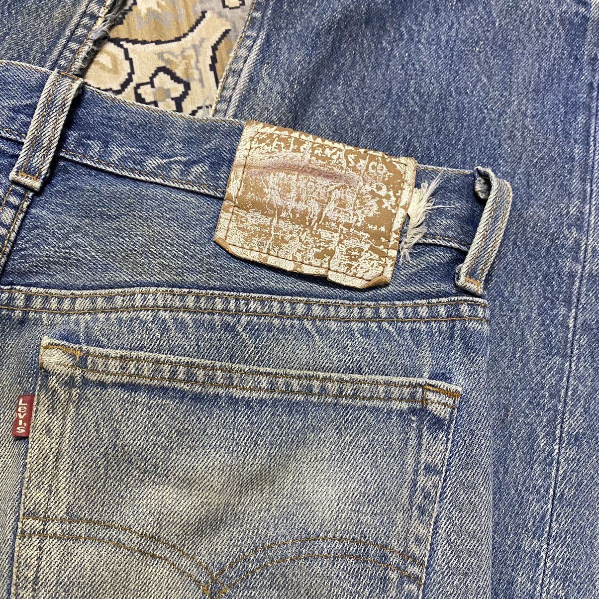 Levi's Vintage Levis 501 Sputnik Mudwash Jeans 32x29 Size US 32 / EU 48 - 14 Thumbnail