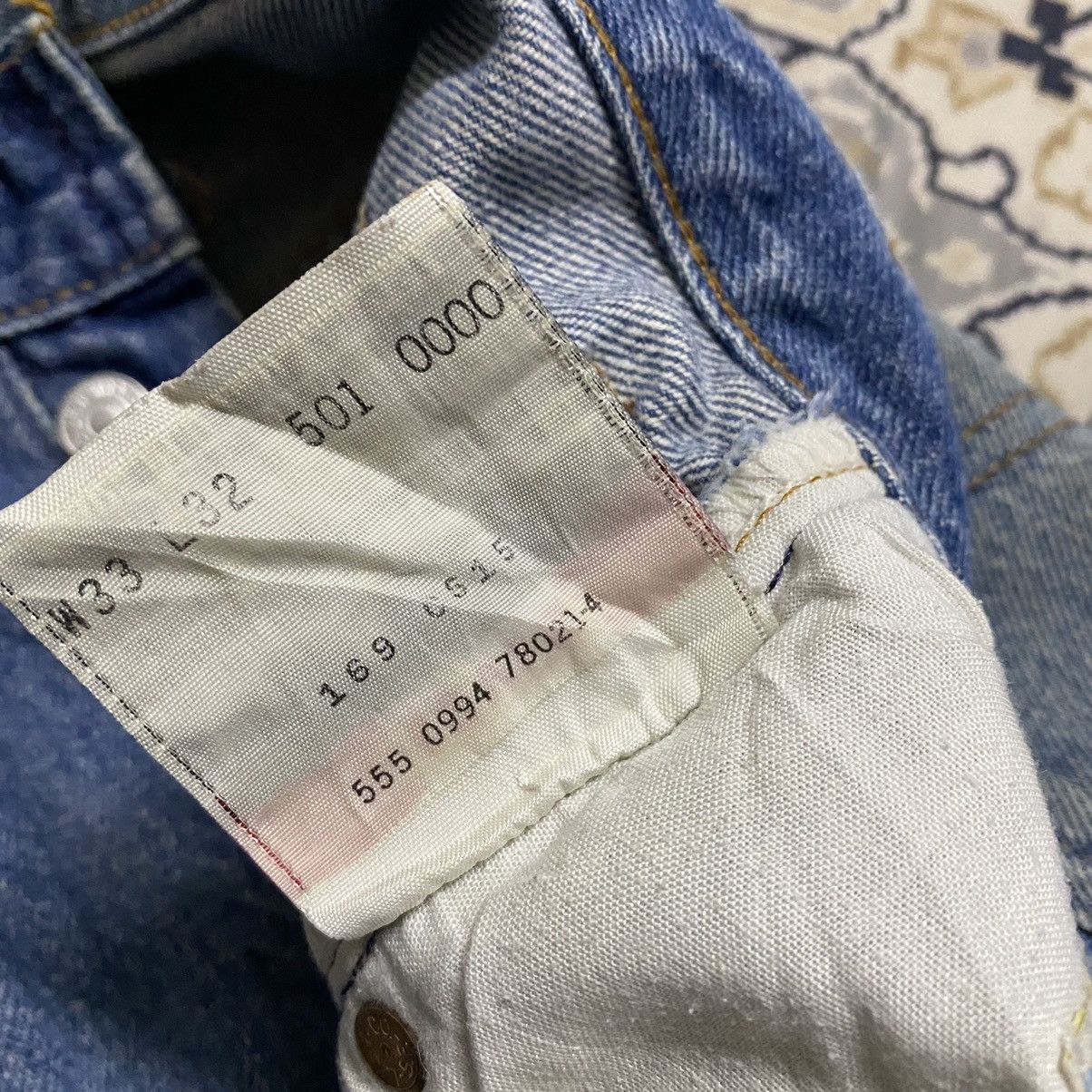 Levi's Vintage Levis 501 Sputnik Mudwash Jeans 32x29 Size US 32 / EU 48 - 19 Thumbnail