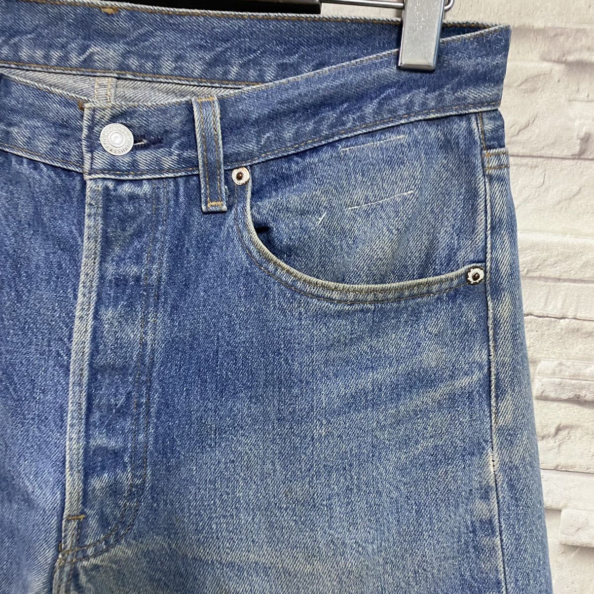 Levi's Vintage Levis 501 Sputnik Mudwash Jeans 32x29 Size US 32 / EU 48 - 7 Thumbnail