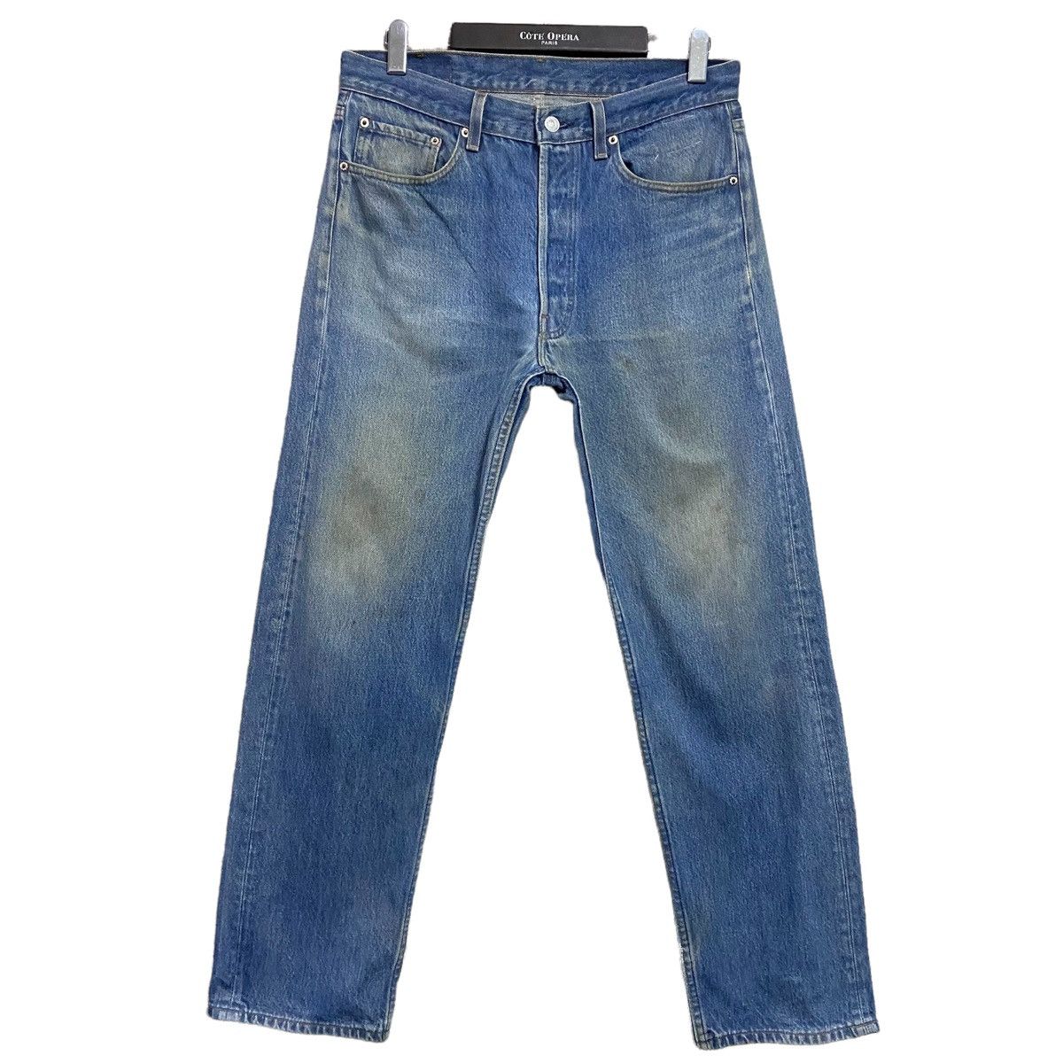 Levi's Vintage Levis 501 Sputnik Mudwash Jeans 32x29 Size US 32 / EU 48 - 3 Thumbnail