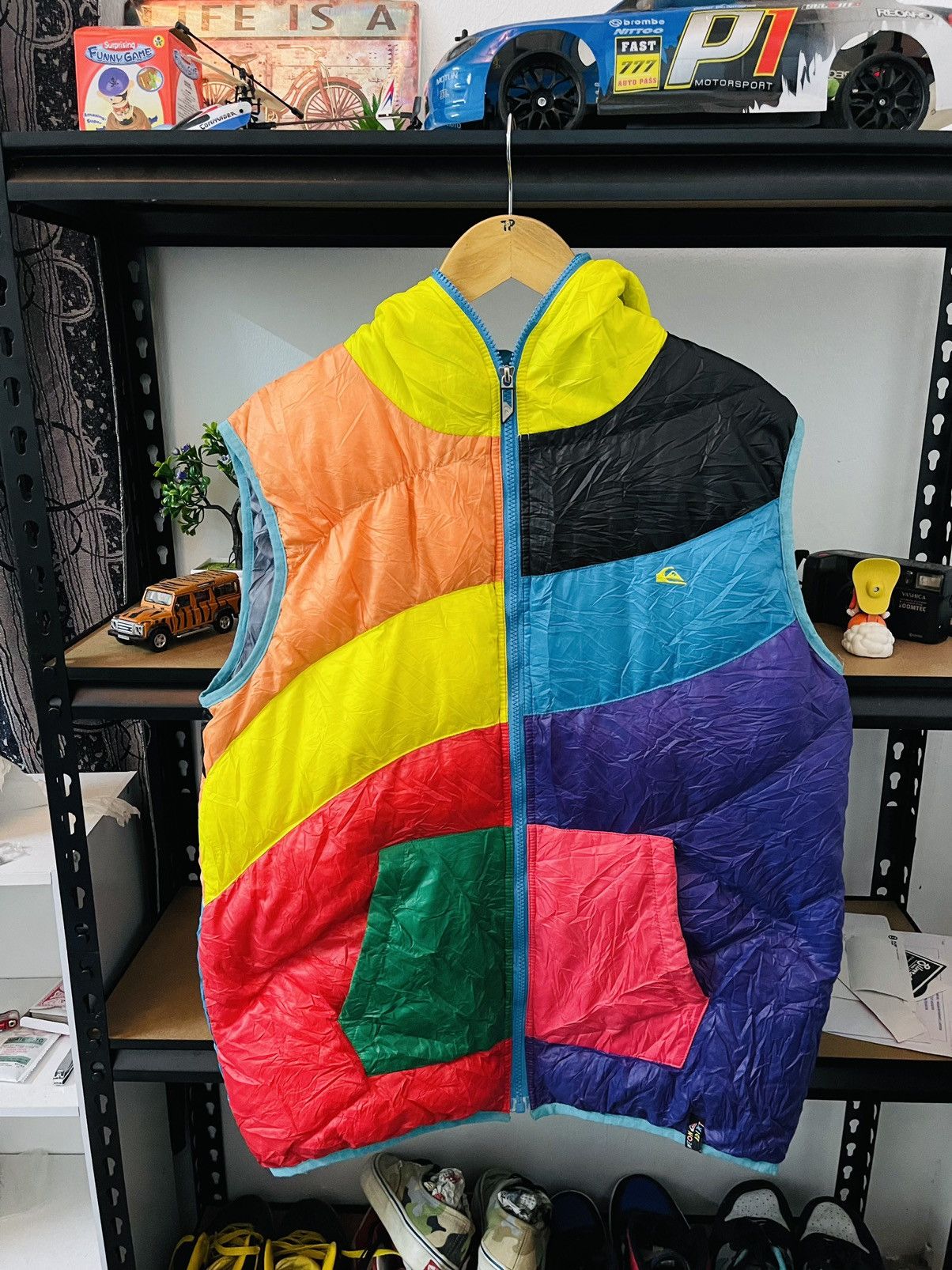 Designer Quiksilver Neon Adikt Size US XXL / EU 58 / 5 - 1 Thumbnail