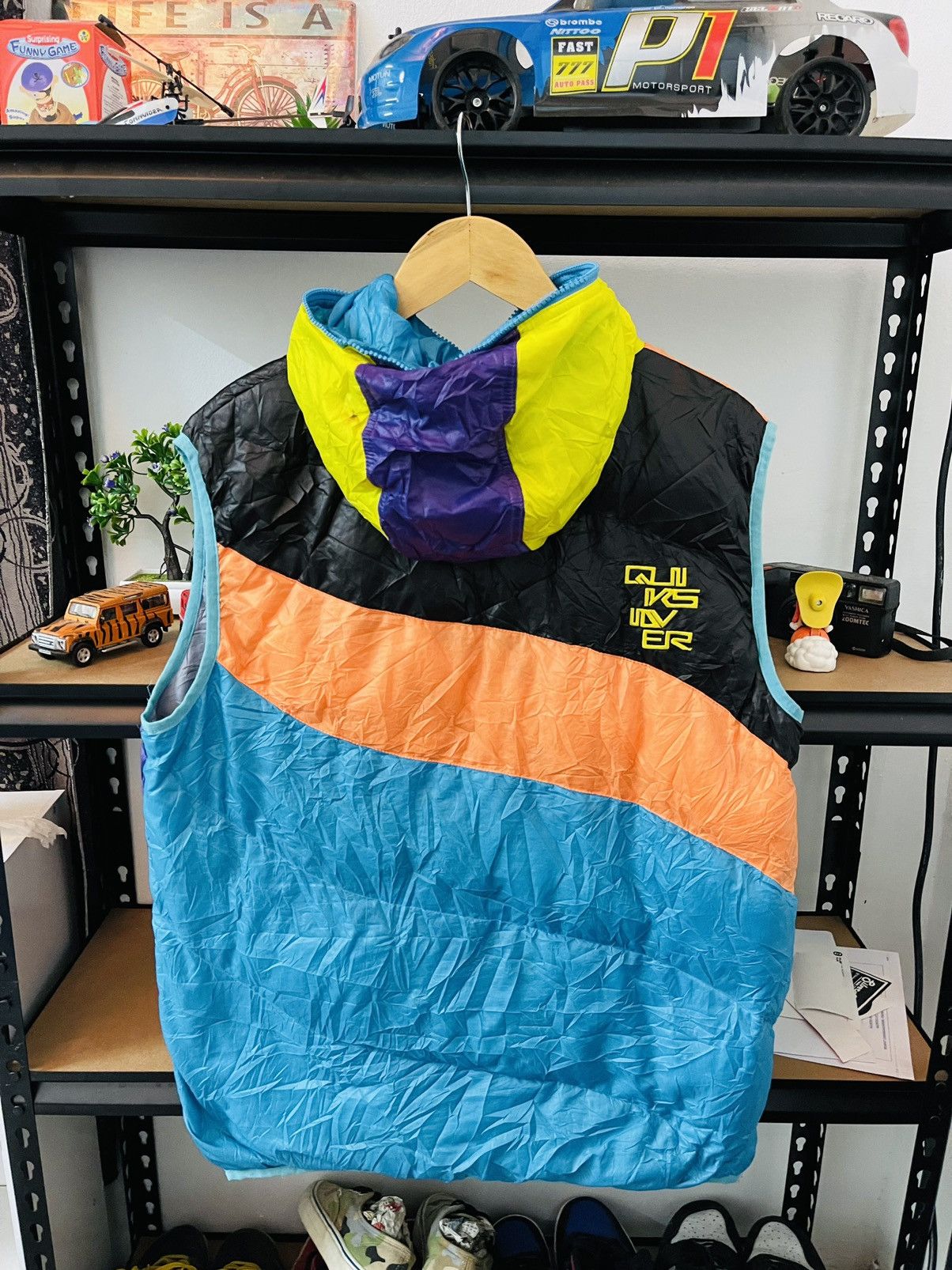 Designer Quiksilver Neon Adikt Size US XXL / EU 58 / 5 - 2 Thumbnail