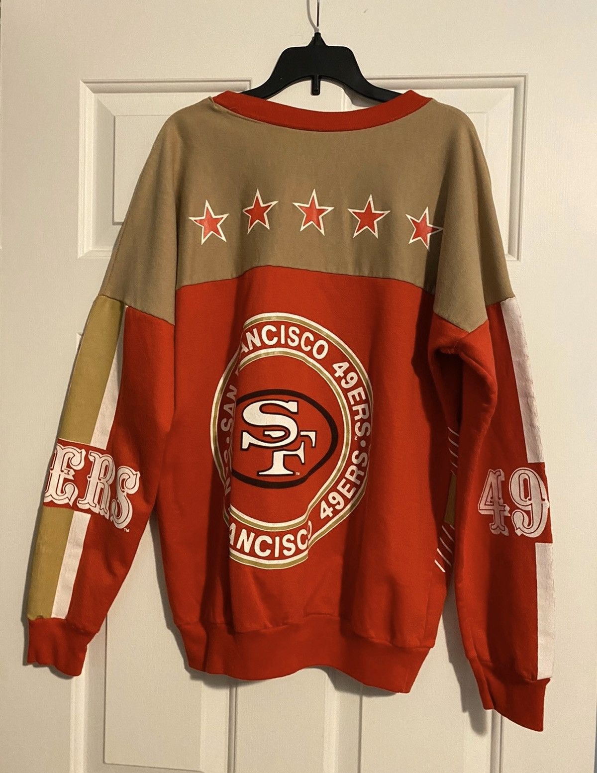 Vintage VINTAGE SAN FRANCISCO 49ERS DOUBLE-SIDED Size US L / EU 52-54 / 3 - 2 Thumbnail