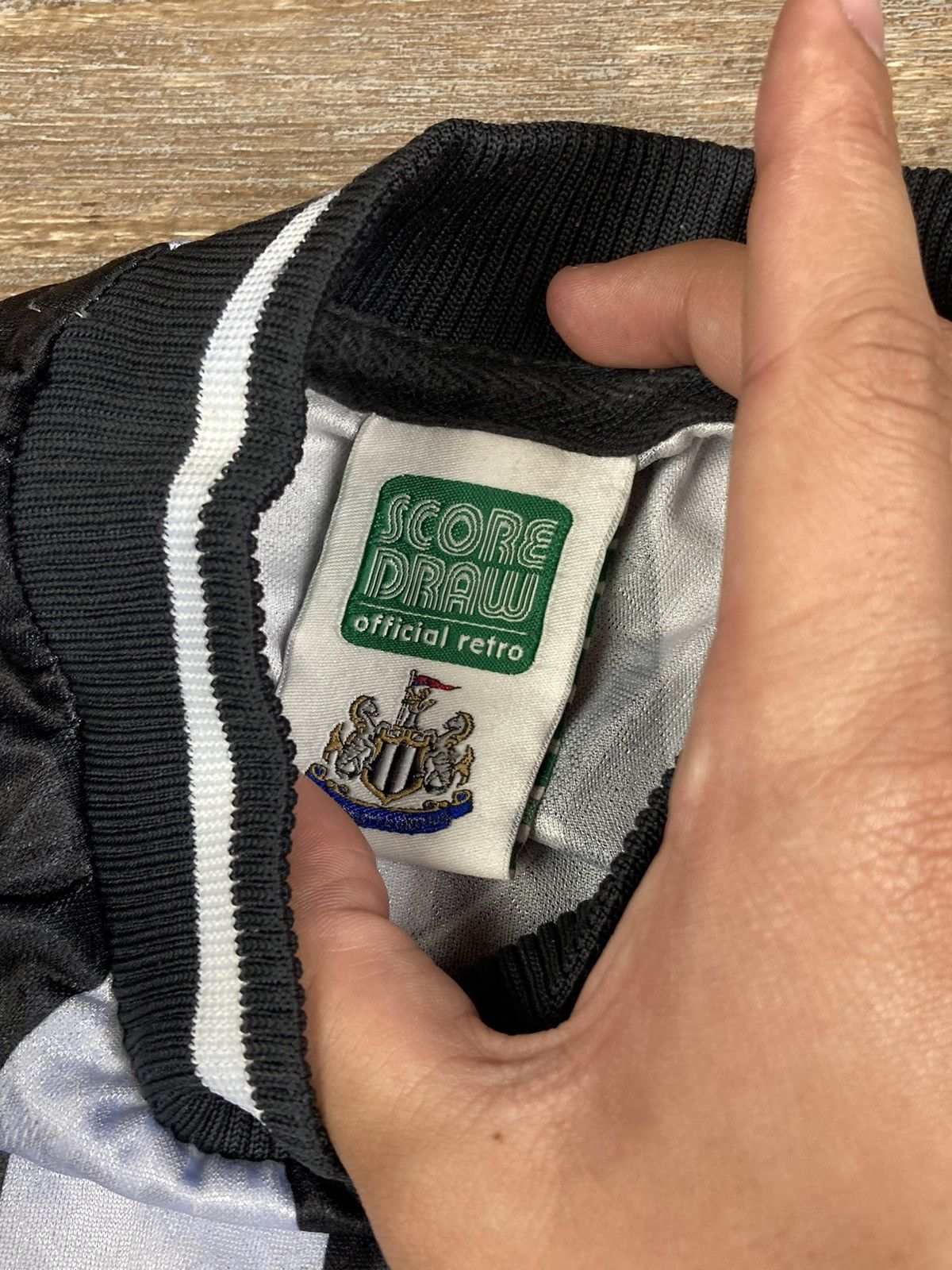 Vintage Vintage New Castle United brown ale striped jersey Size US M / EU 48-50 / 2 - 9 Thumbnail