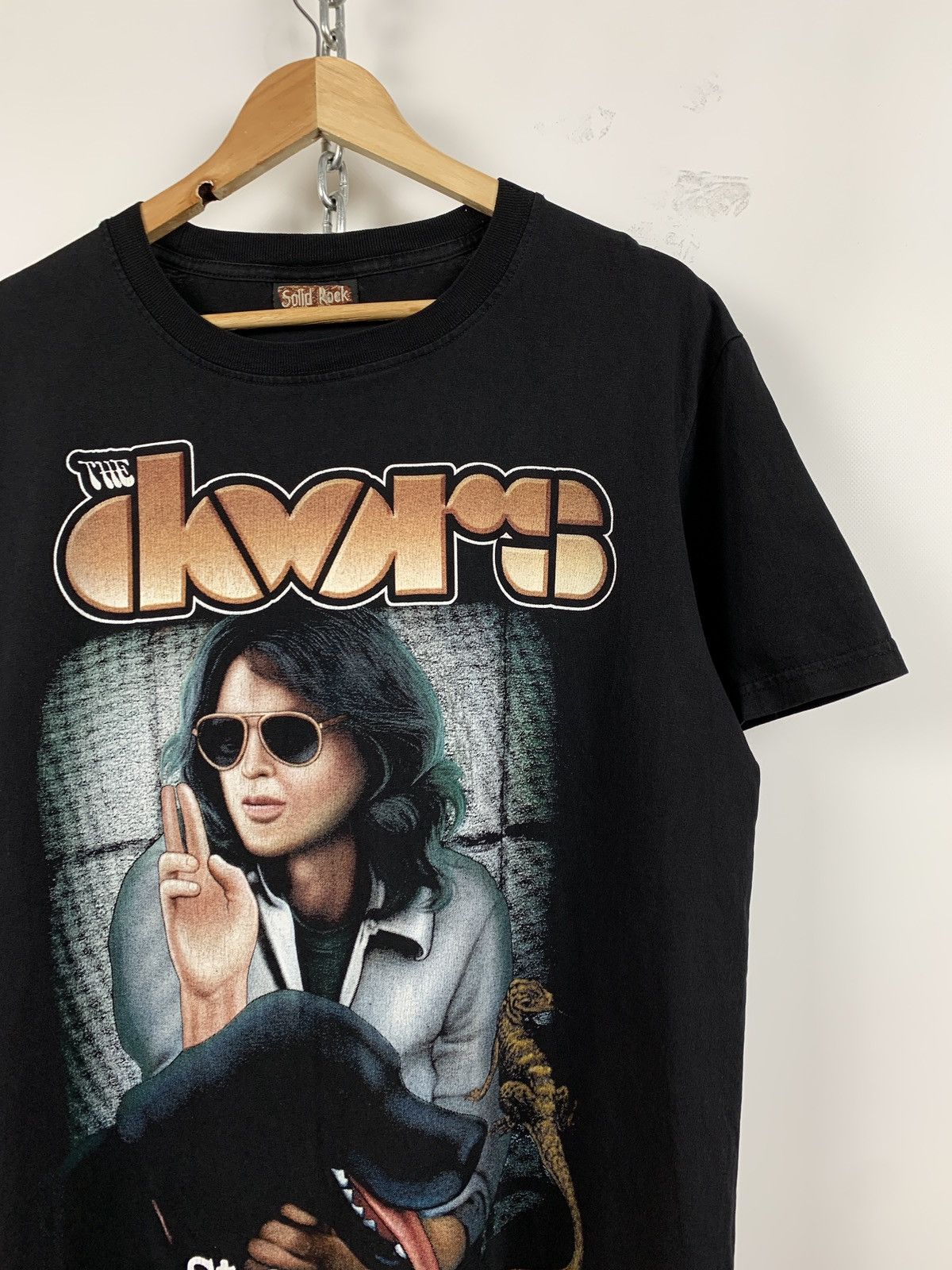 Band Tees Vintage The Doors Strange Days Jim Morrison Graphic T-Shirt Size US L / EU 52-54 / 3 - 5 Thumbnail