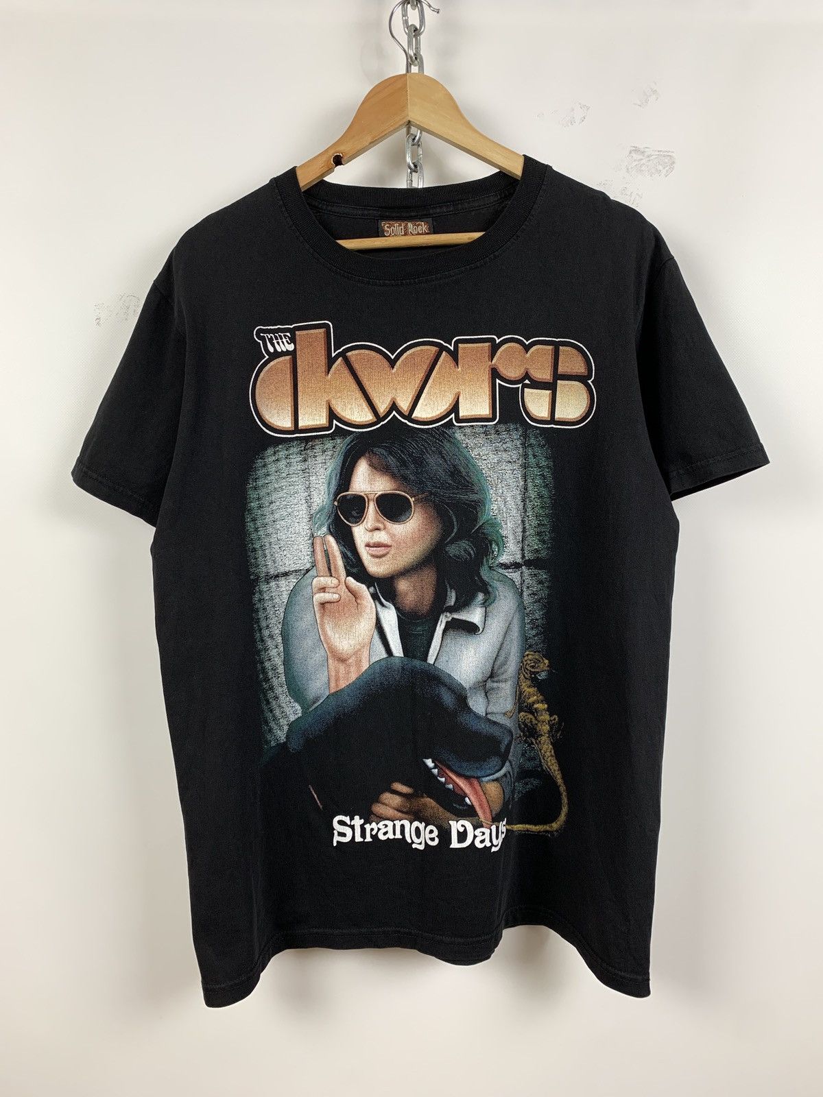 Band Tees Vintage The Doors Strange Days Jim Morrison Graphic T-Shirt Size US L / EU 52-54 / 3 - 2 Thumbnail