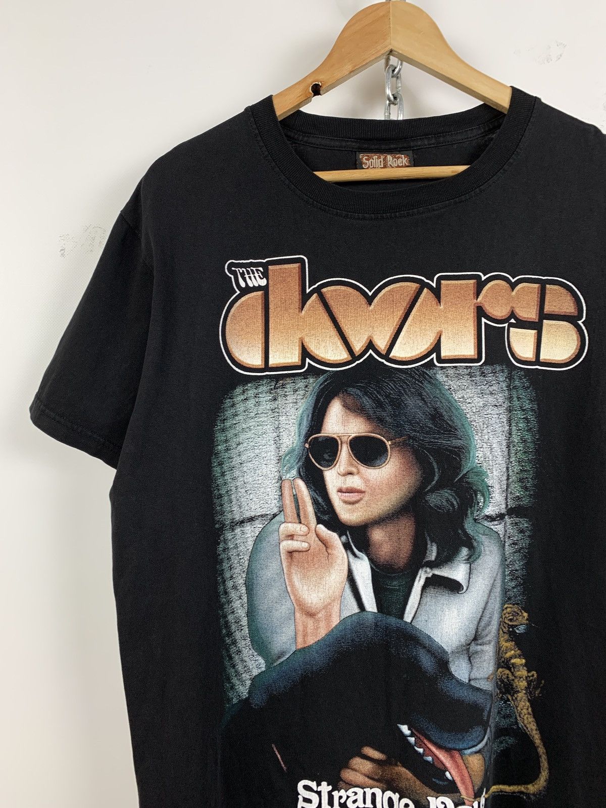 Band Tees Vintage The Doors Strange Days Jim Morrison Graphic T-Shirt Size US L / EU 52-54 / 3 - 4 Thumbnail