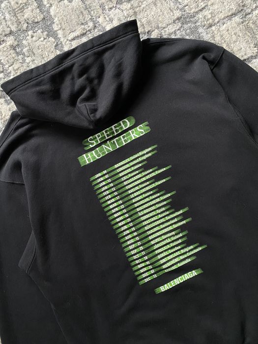 Balenciaga Balenciaga Speed Hunters Matrix Hoodie | Grailed