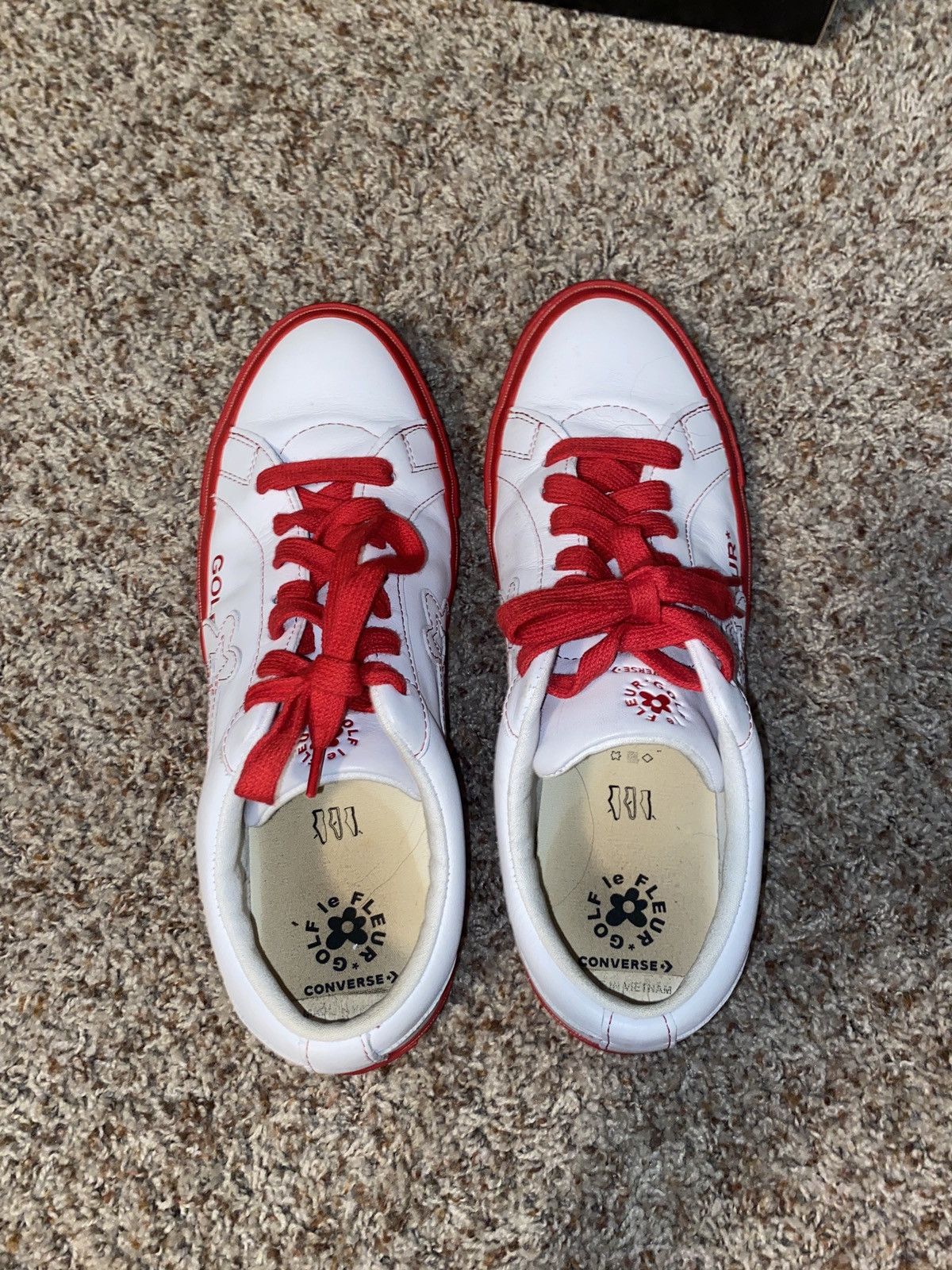 Golf le fleur shoes red online