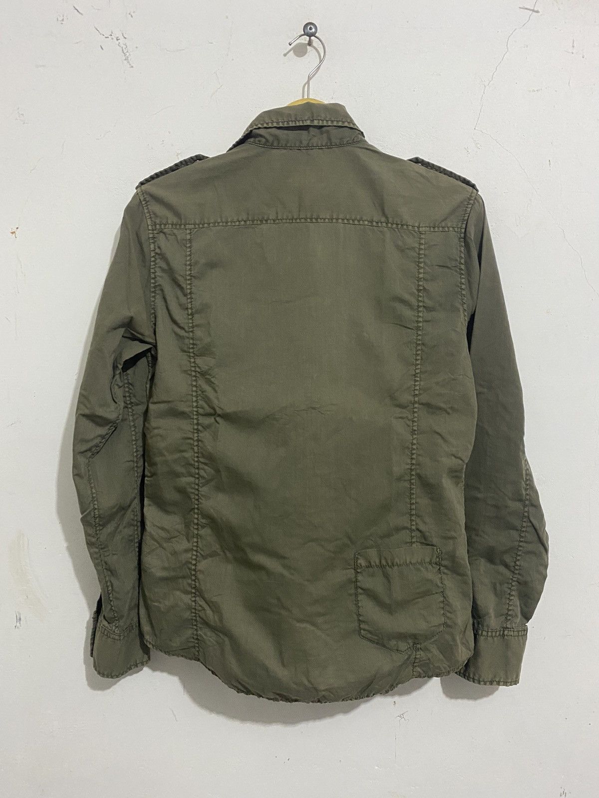 If Six Was Nine 💸BINDINGOFFER💸Tete Homme Army Shirt By Issey Miyake Size US S / EU 44-46 / 1 - 6 Thumbnail
