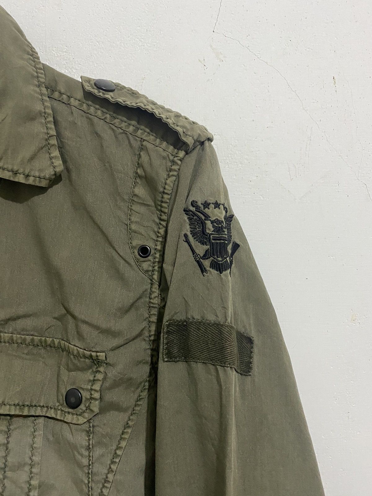 If Six Was Nine 💸BINDINGOFFER💸Tete Homme Army Shirt By Issey Miyake Size US S / EU 44-46 / 1 - 4 Thumbnail