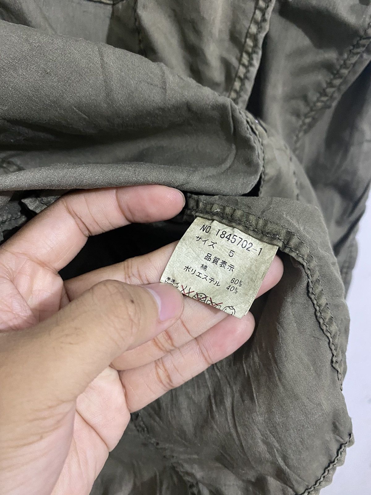If Six Was Nine 💸BINDINGOFFER💸Tete Homme Army Shirt By Issey Miyake Size US S / EU 44-46 / 1 - 7 Thumbnail
