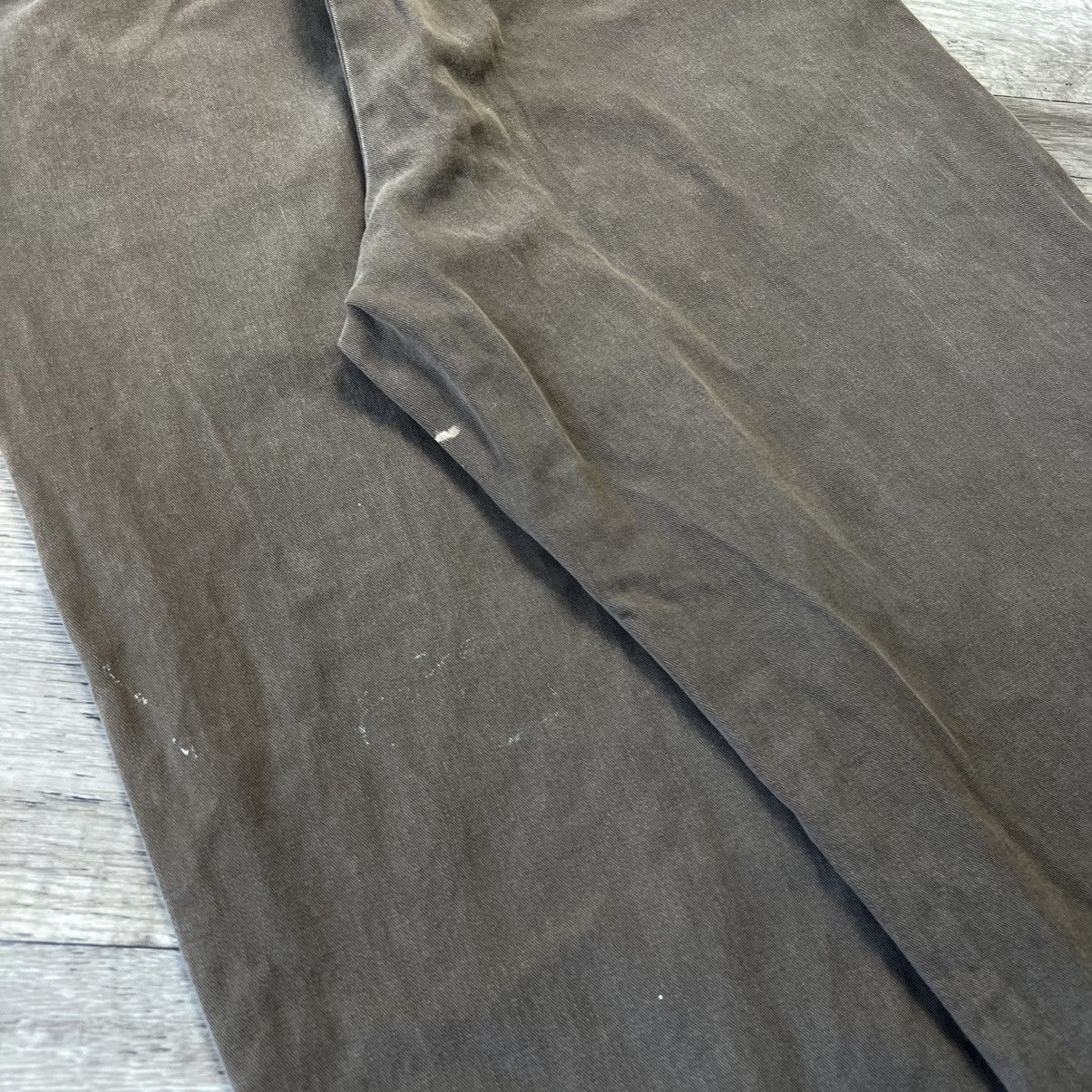 Polo Ralph Lauren vintage polo ralph lauren dark brown faded chino pant Size US 30 / EU 46 - 7 Thumbnail