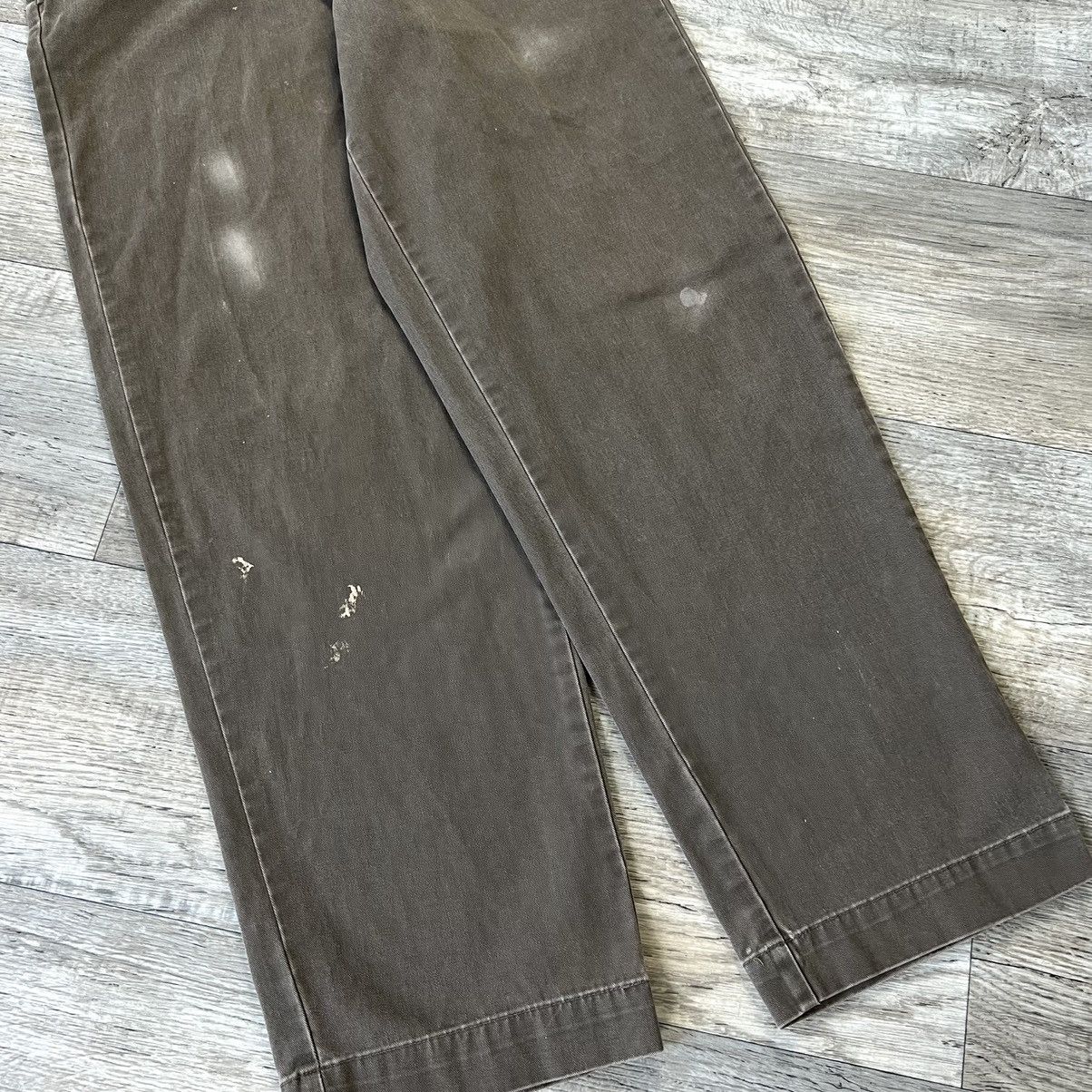 Polo Ralph Lauren vintage polo ralph lauren dark brown faded chino pant Size US 30 / EU 46 - 2 Thumbnail