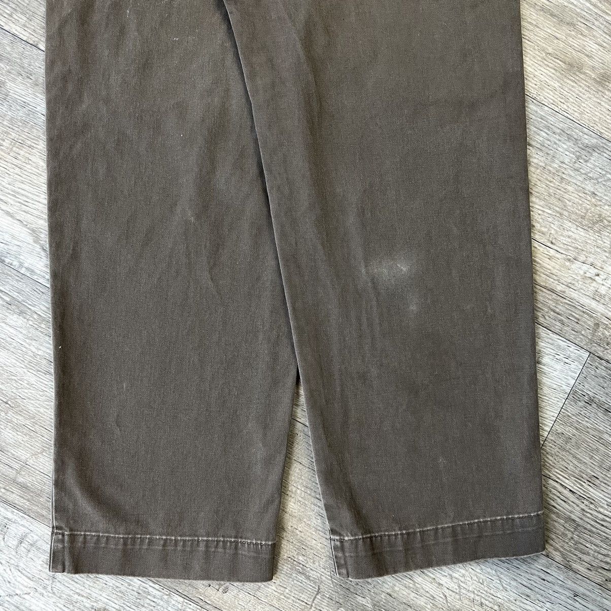 Polo Ralph Lauren vintage polo ralph lauren dark brown faded chino pant Size US 30 / EU 46 - 8 Thumbnail