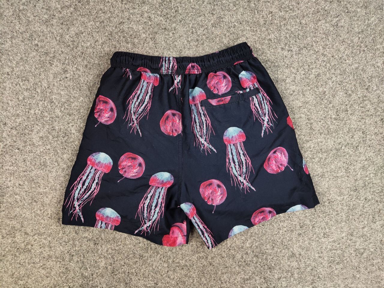 Vintage Vintage 90s Jellyfish Art Casual Shorts Streetwear Hawaiian Size US 32 / EU 48 - 9 Thumbnail