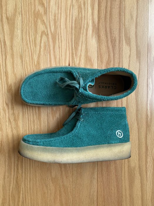 Clarks HIDDEN NY x CLARKS Original Wallabee Green | Grailed