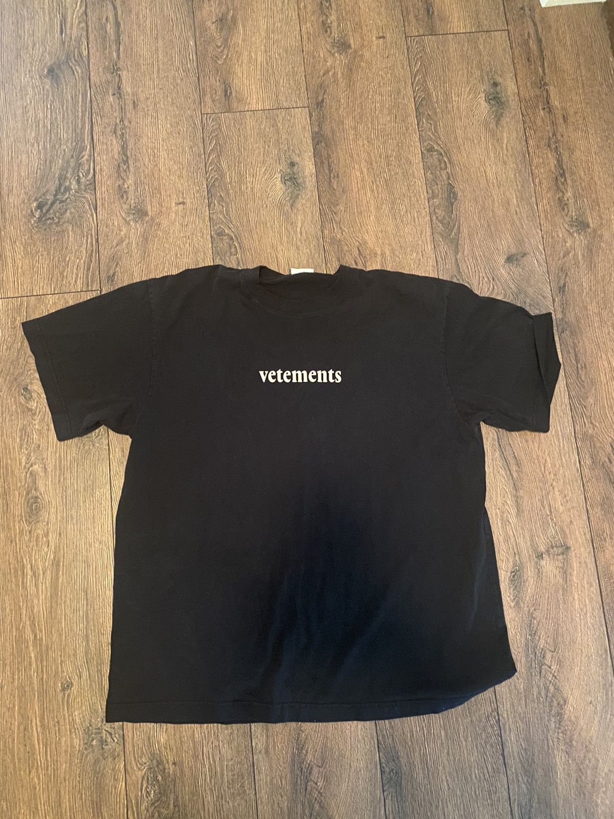 Vetements Vetements Logo T-Shirt | Grailed