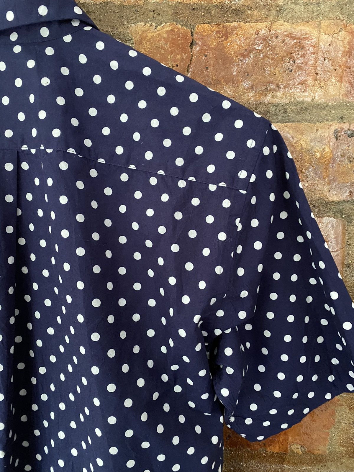 Comme des Garcons Homme SS15 Block Polka dot button up Size US M / EU 48-50 / 2 - 8 Thumbnail
