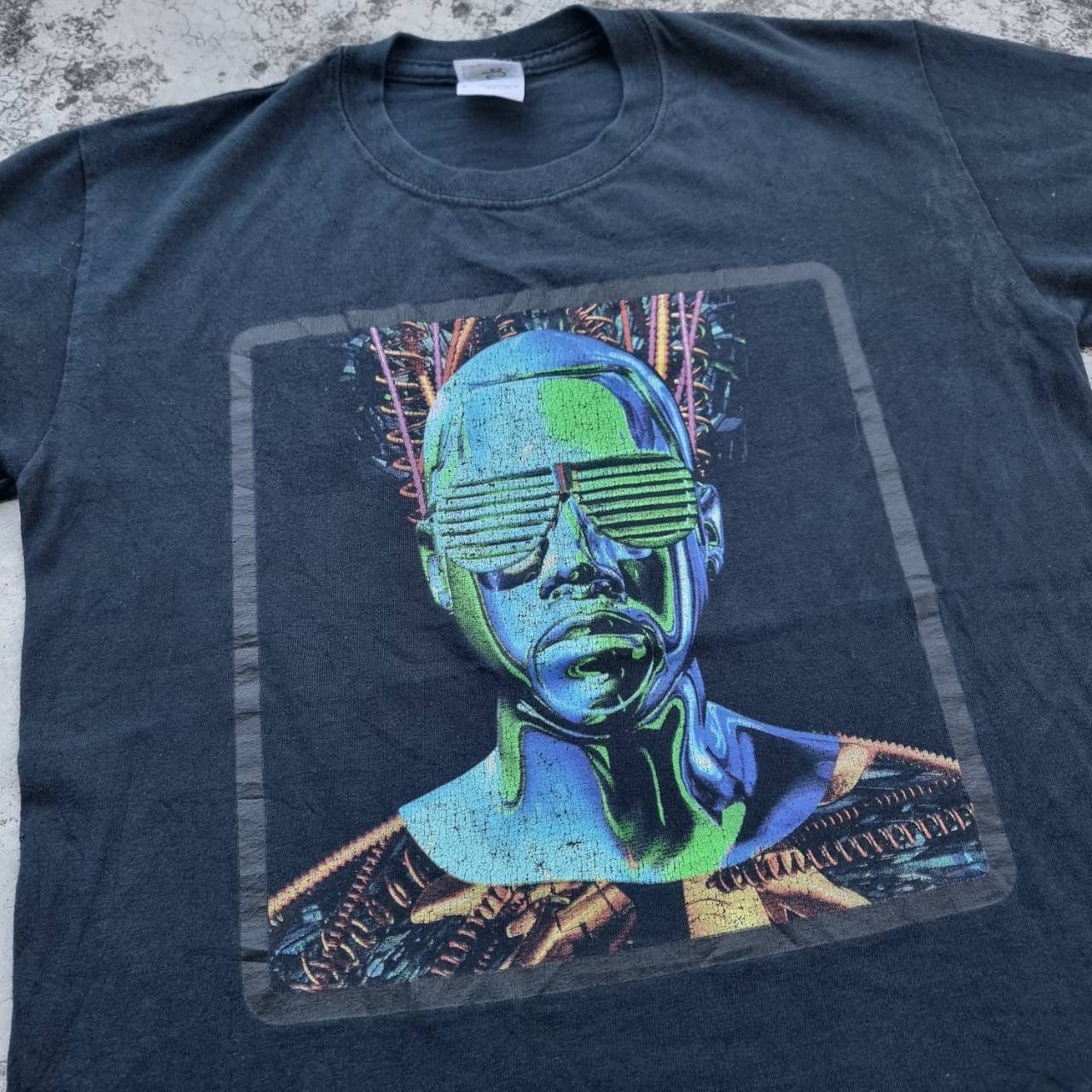 Kanye West Glow In The Dark Tour Tee | Grailed