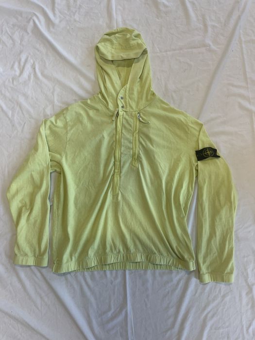 Stone island best sale double zip hoodie