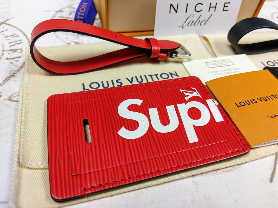 Supreme 1 LOUIS VUITTON x SUPREME LUGGAGE TAG