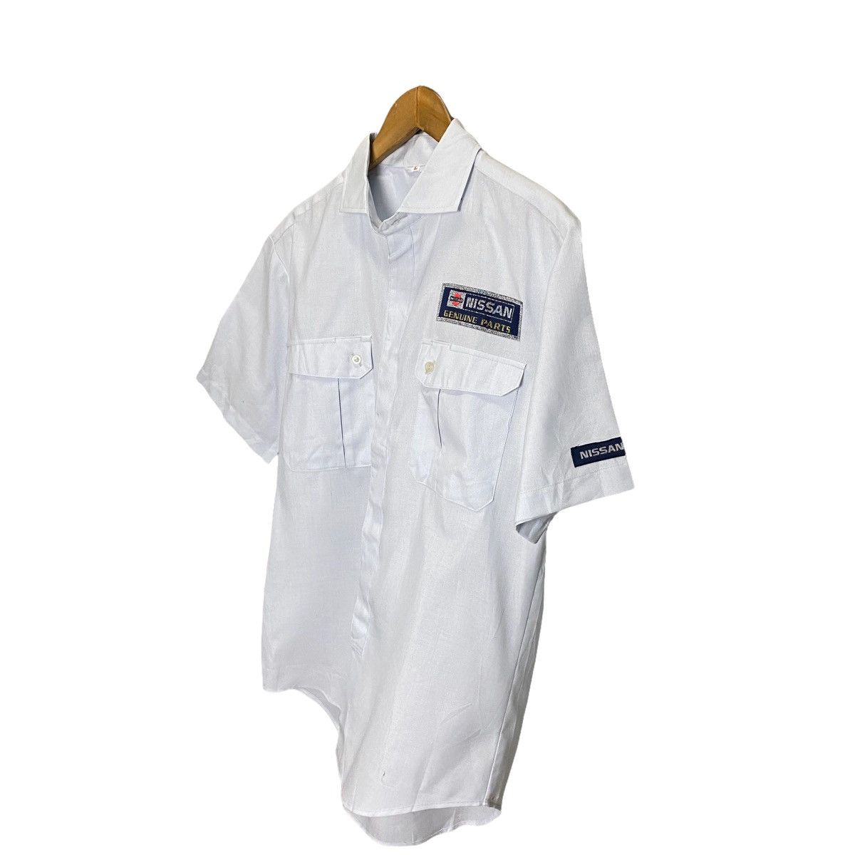 Sports Specialties × Vintage Vintage Nissan workshirt Size US L / EU 52-54 / 3 - 3 Thumbnail