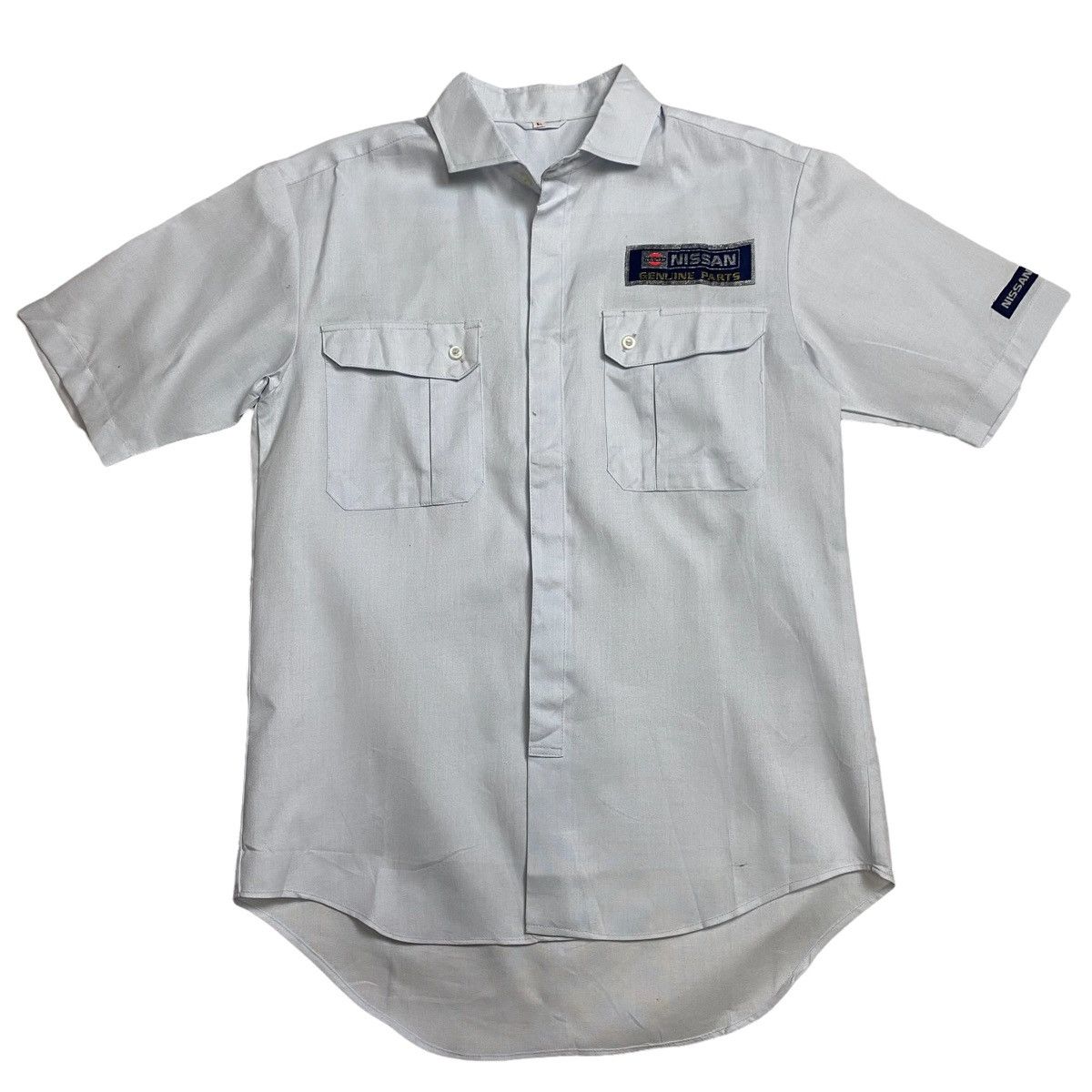 Sports Specialties × Vintage Vintage Nissan workshirt Size US L / EU 52-54 / 3 - 1 Thumbnail