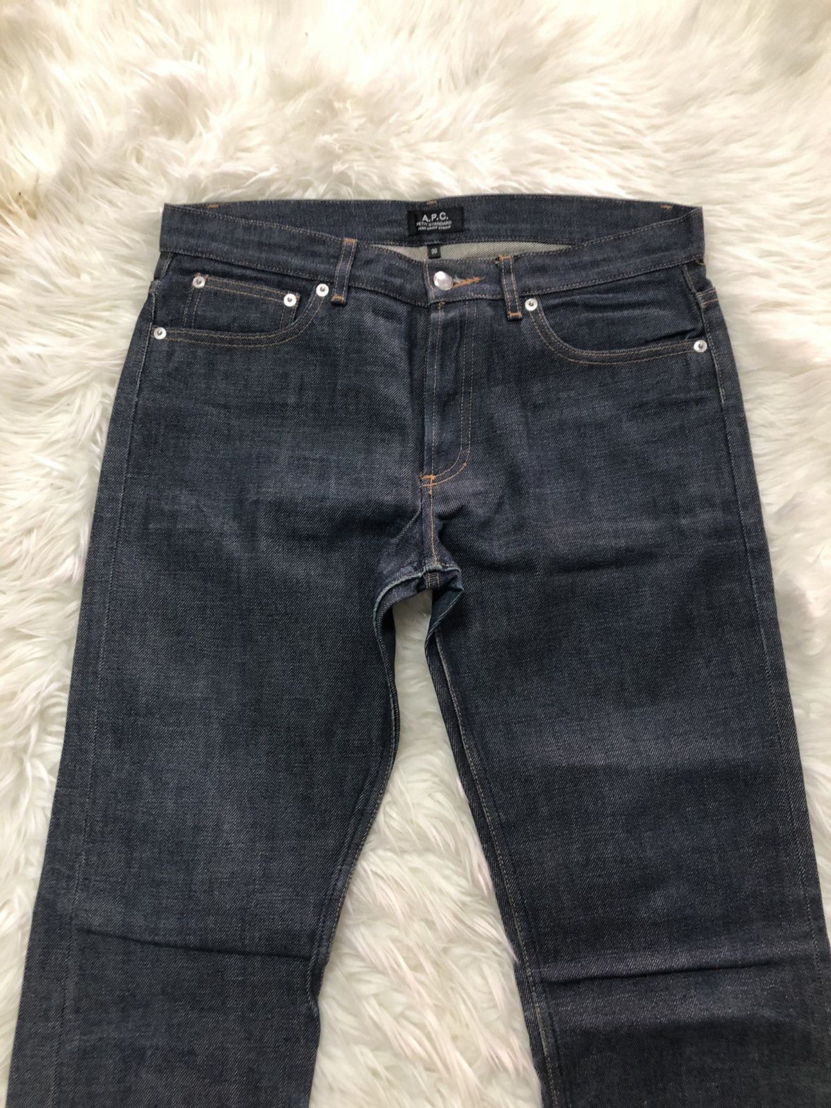 A.P.C. × Designer A.P.C Selvedge denim dark blue Size US 33 - 2 Thumbnail
