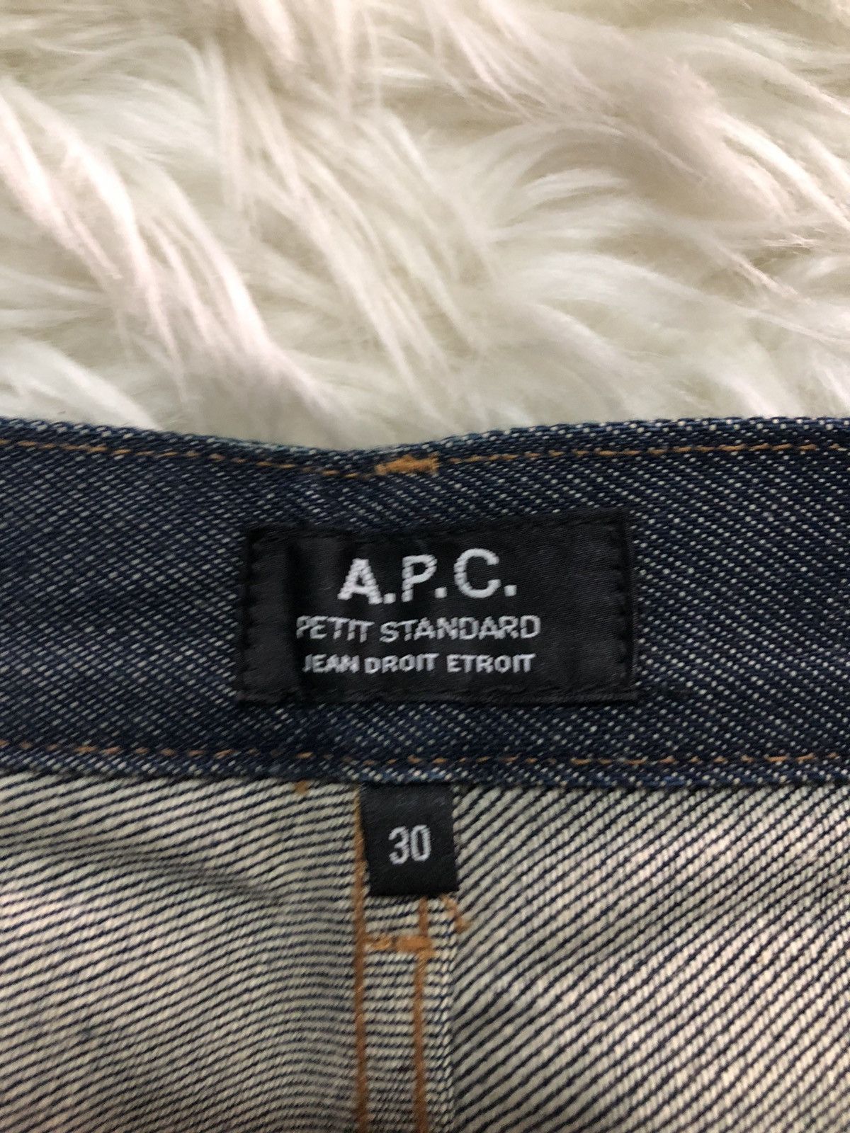 A.P.C. × Designer A.P.C Selvedge denim dark blue Size US 33 - 5 Thumbnail