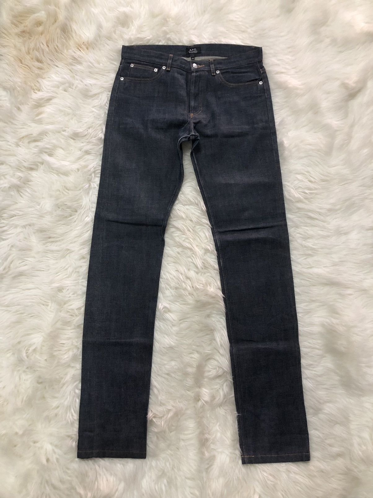 A.P.C. × Designer A.P.C Selvedge denim dark blue Size US 33 - 1 Thumbnail