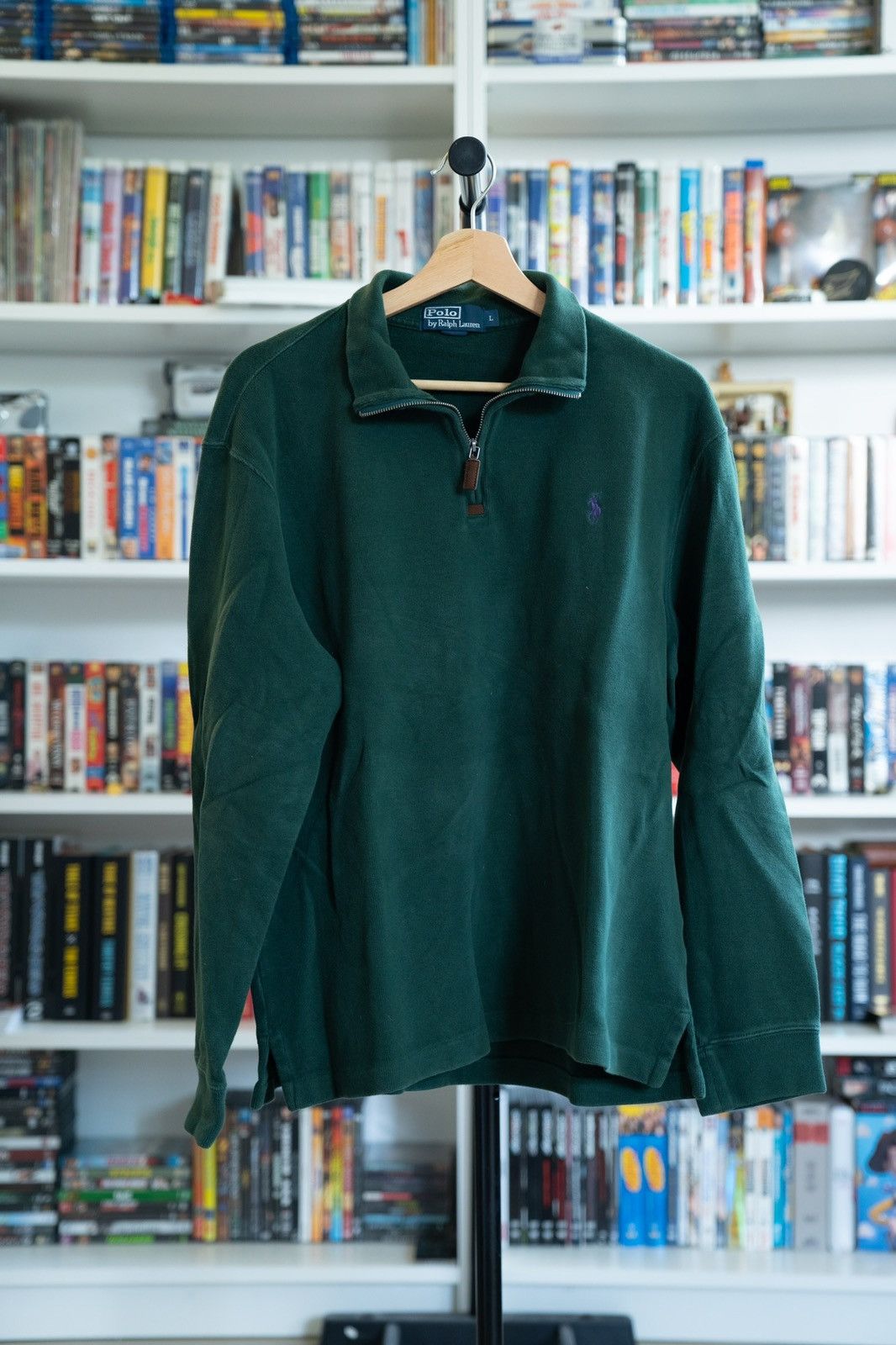 Supreme Zip Up Polo Sweater | Grailed