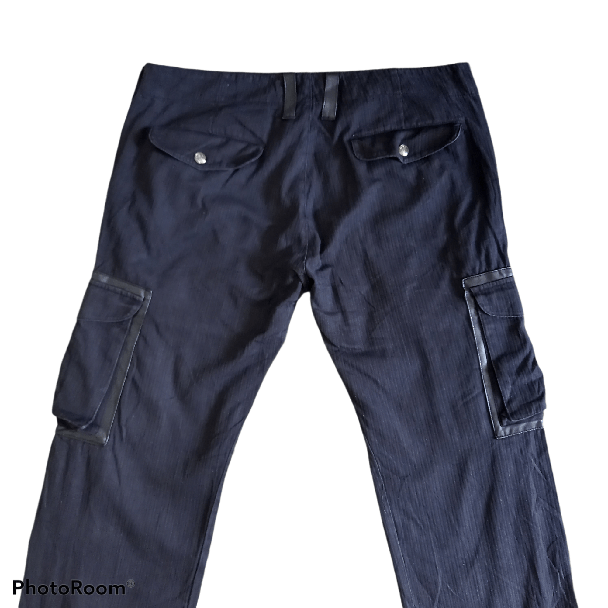 Japanese Brand BIGLIDUE - Cargo Pants 8 Multi pocket Tactical Pant Size US 33 - 19 Thumbnail