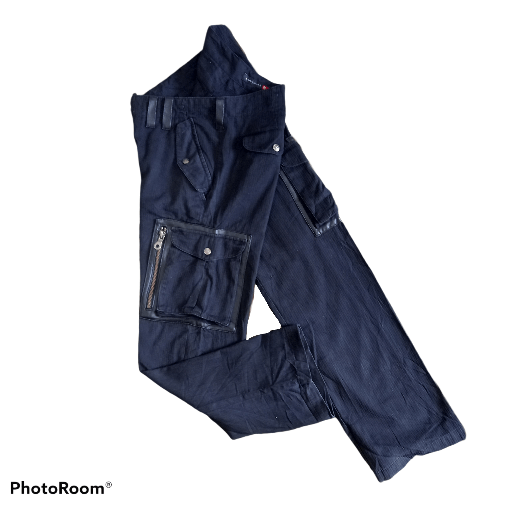 Japanese Brand BIGLIDUE - Cargo Pants 8 Multi pocket Tactical Pant Size US 33 - 15 Thumbnail