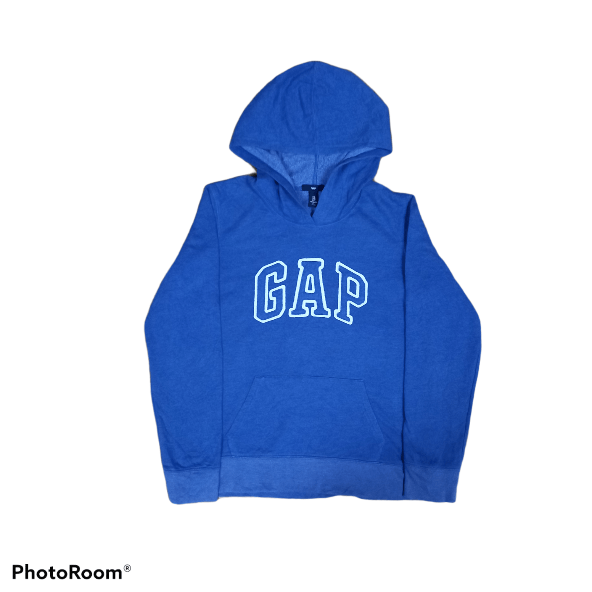 Gap GAP big logo sweatshirt with hoodies Size US M / EU 48-50 / 2 - 1 Thumbnail