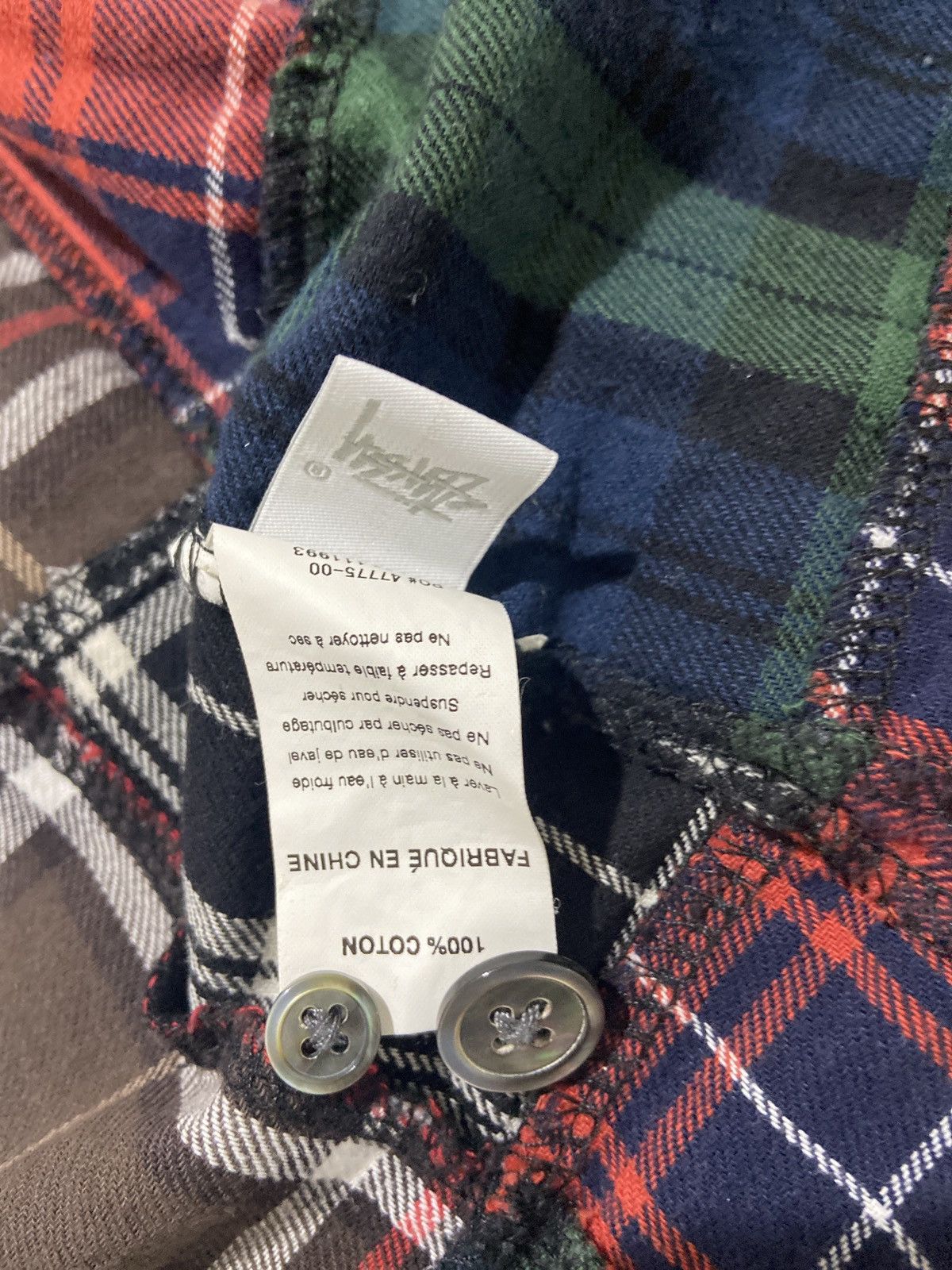 Stussy Stussy Flannel Jacket Shirt Size US M / EU 48-50 / 2 - 3 Thumbnail
