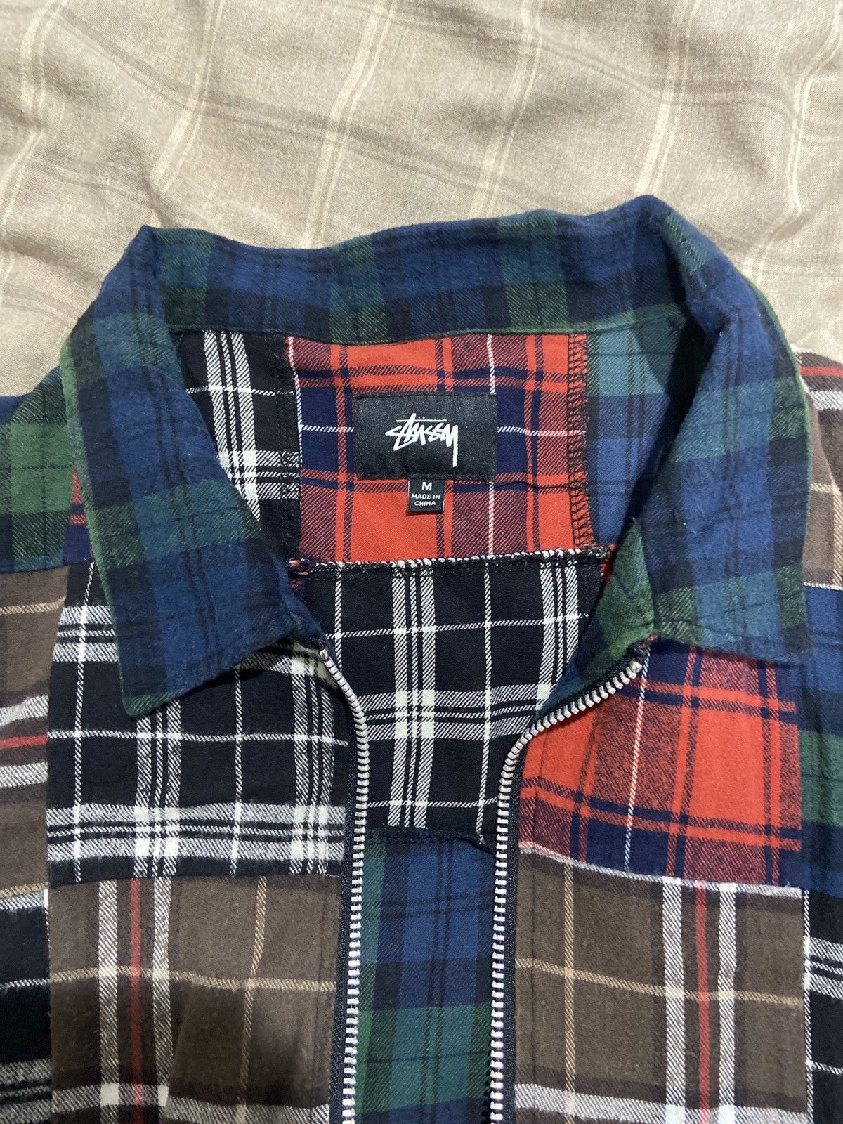 Stussy Stussy Flannel Jacket Shirt Size US M / EU 48-50 / 2 - 2 Thumbnail