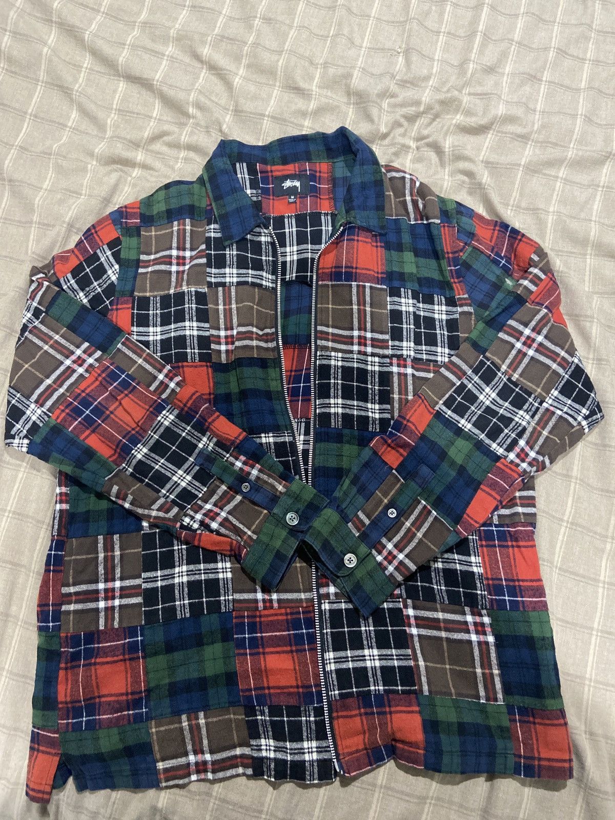 Stussy Stussy Flannel Jacket Shirt Size US M / EU 48-50 / 2 - 1 Thumbnail
