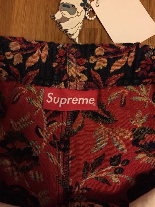 Supreme Supreme Jacquard Flower Belted Shorts | Grailed