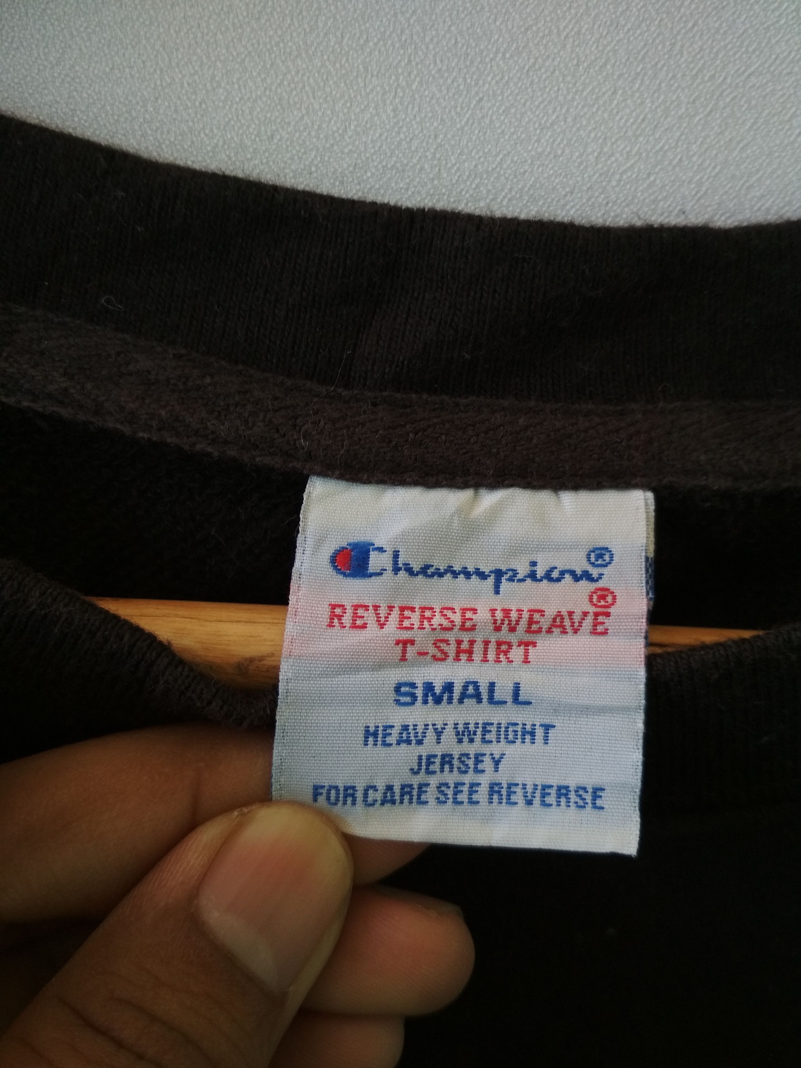 Champion CHAMPION Reverse Weave Short Sleeve Pullover Sweatshirt Size US L / EU 52-54 / 3 - 3 Thumbnail